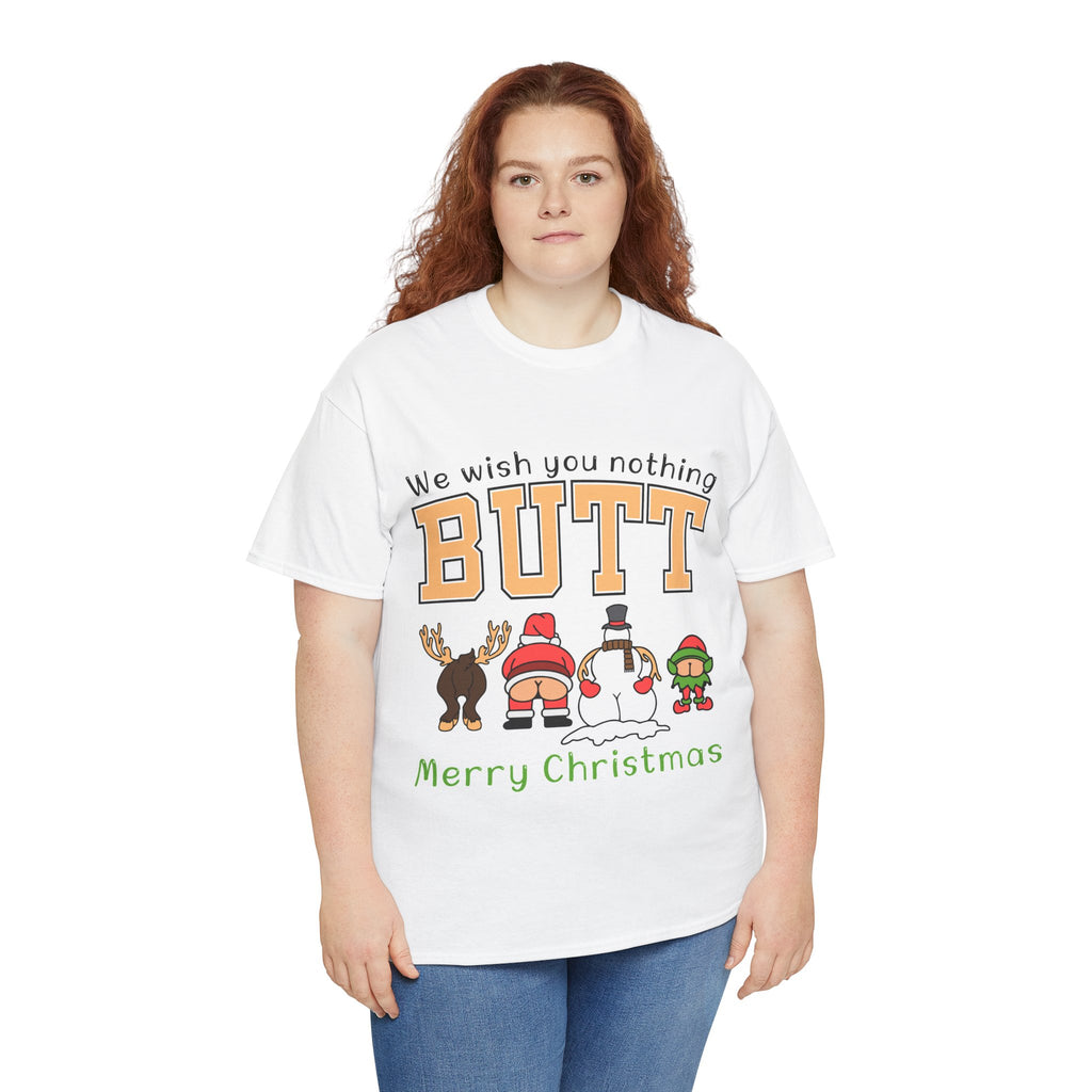 Christmas Butts Unisex Cotton Tee