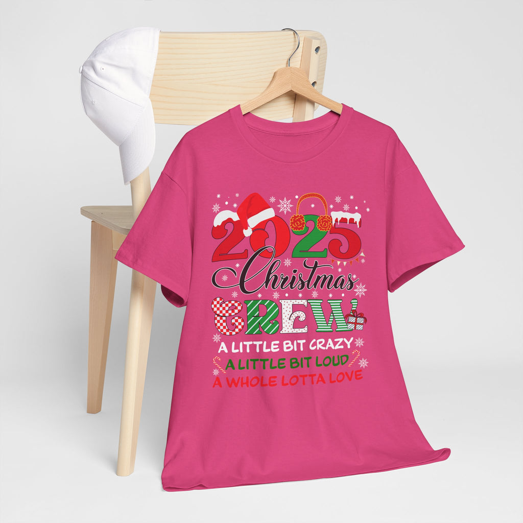Christmas Crew 2025 Unisex Cotton Tee