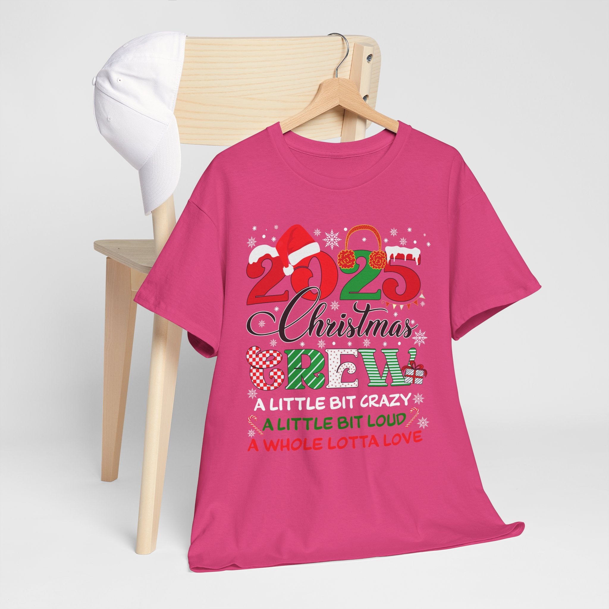 Christmas Crew 2025 Unisex Cotton Tee