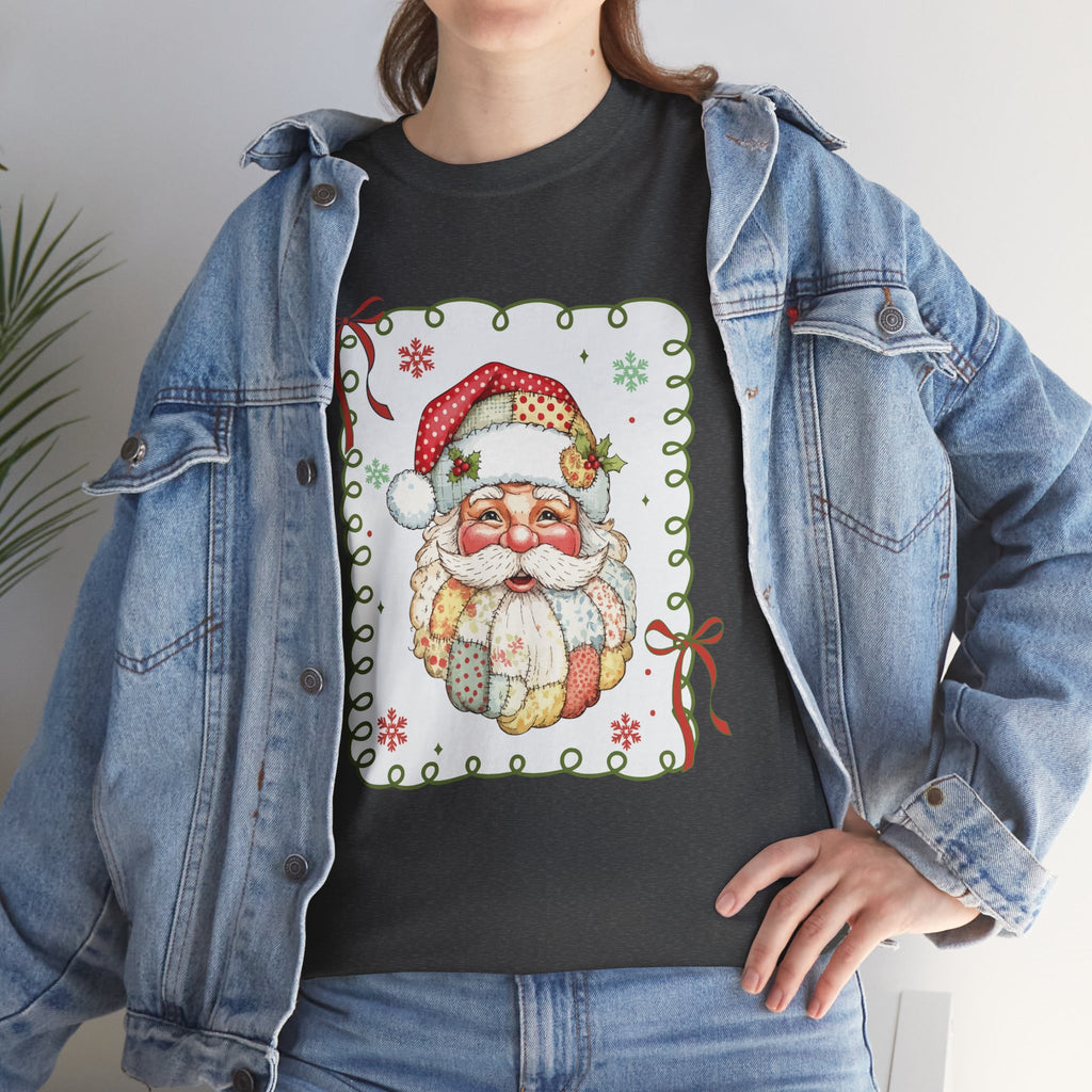 Santa Vintage Unisex Cotton Tee