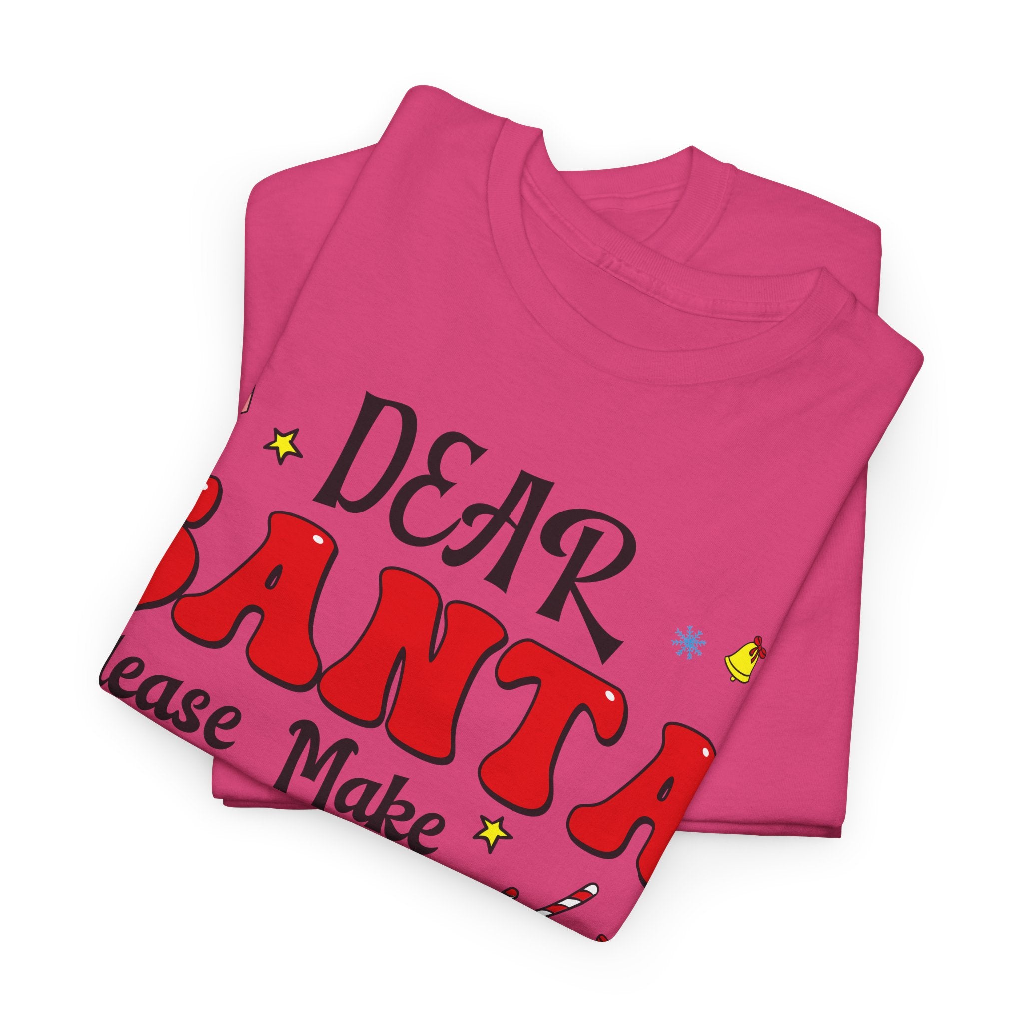 Santa 67 Them Stop Christmas Unisex Cotton Tee