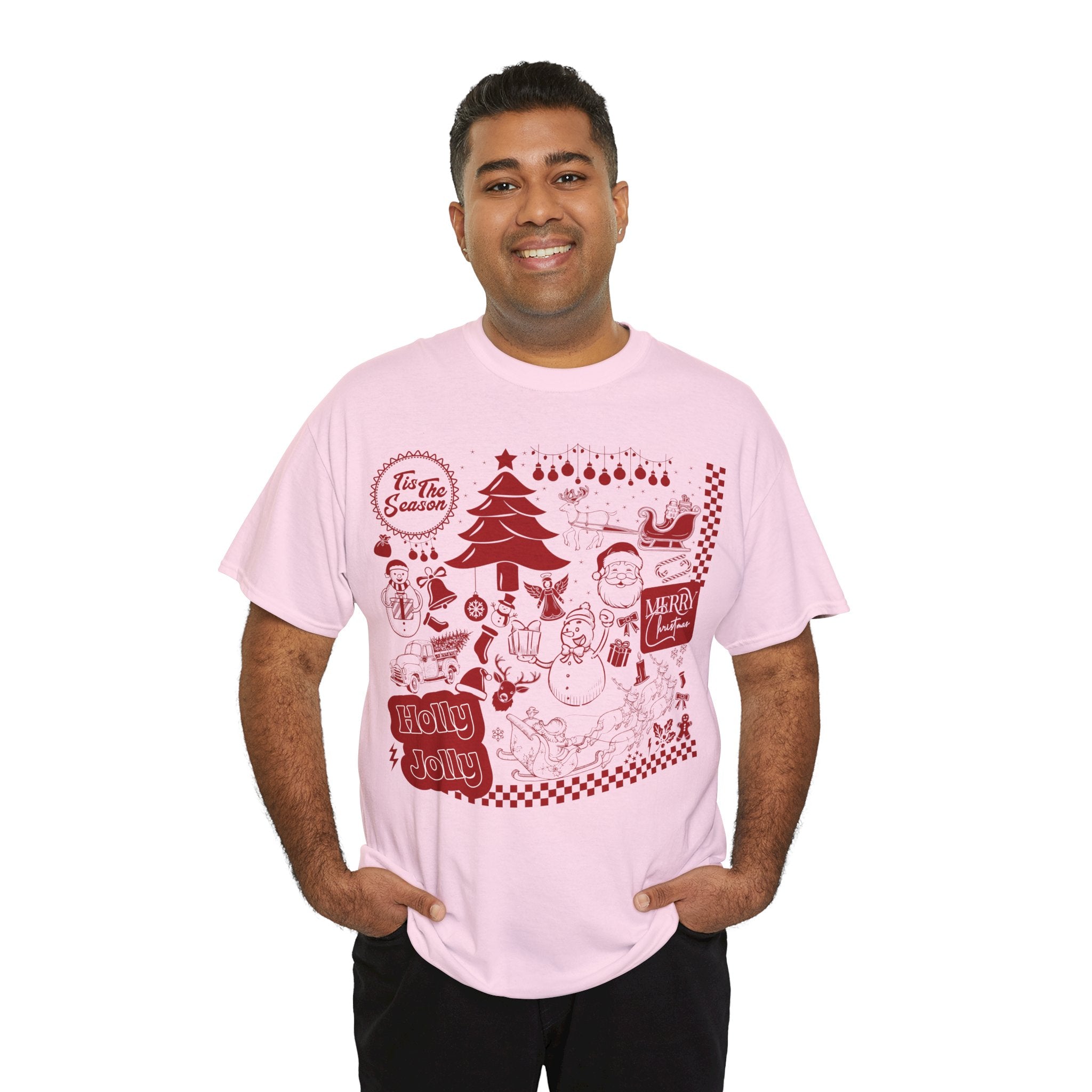 Christmas Festive Unisex Cotton T-shirt