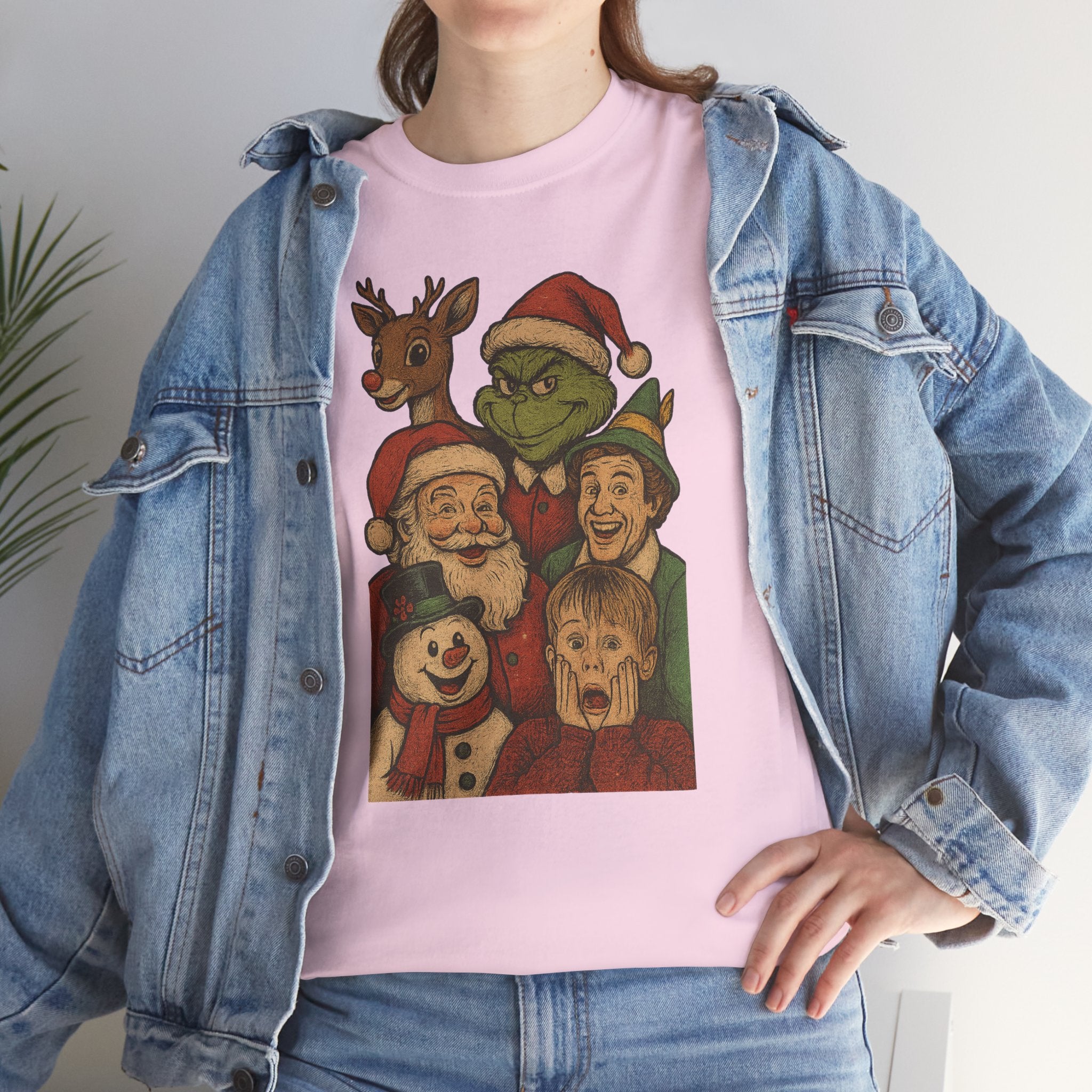 Christmas Icon Vintage Unisex Cotton Tee