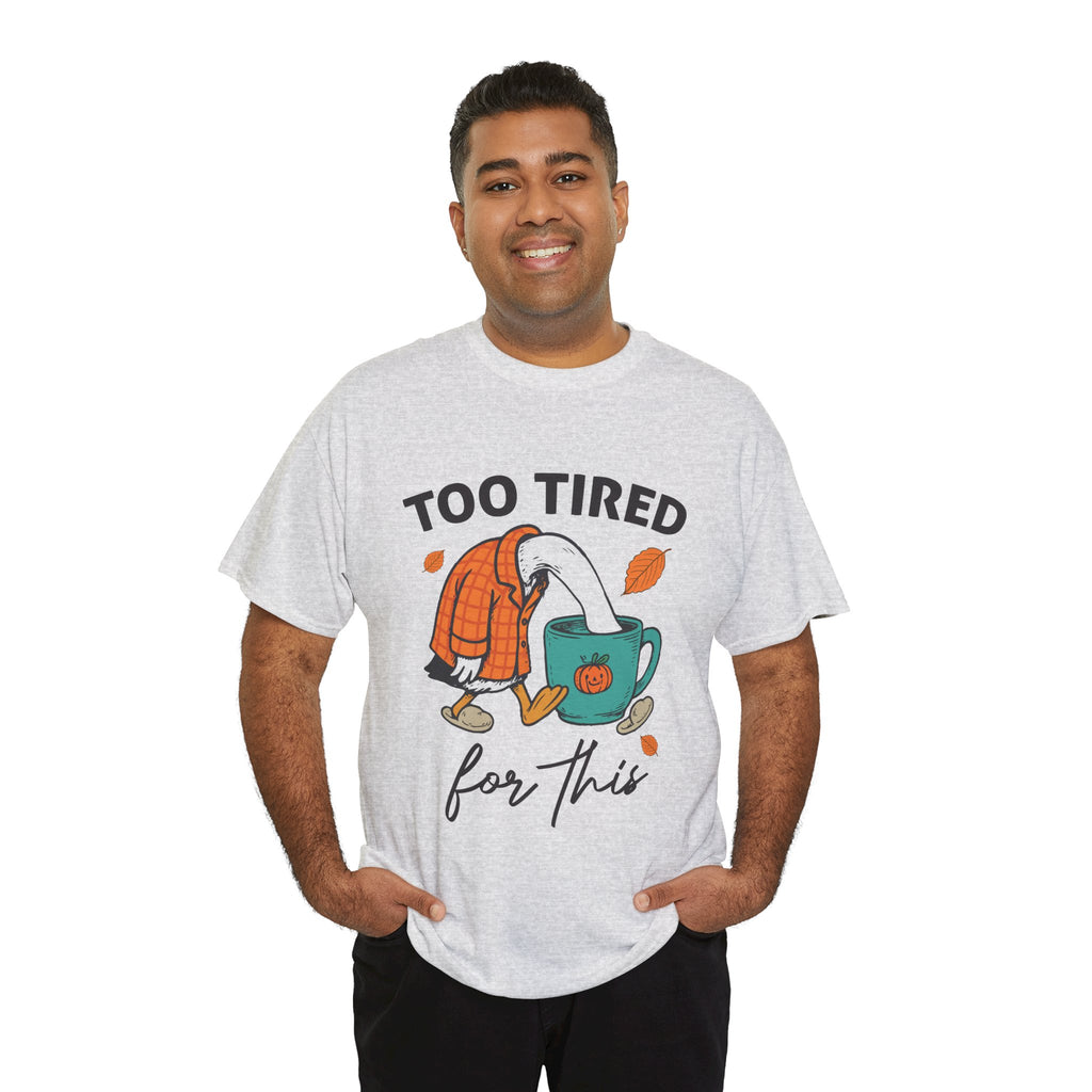 Sleepy Crow Unisex Cotton Tee