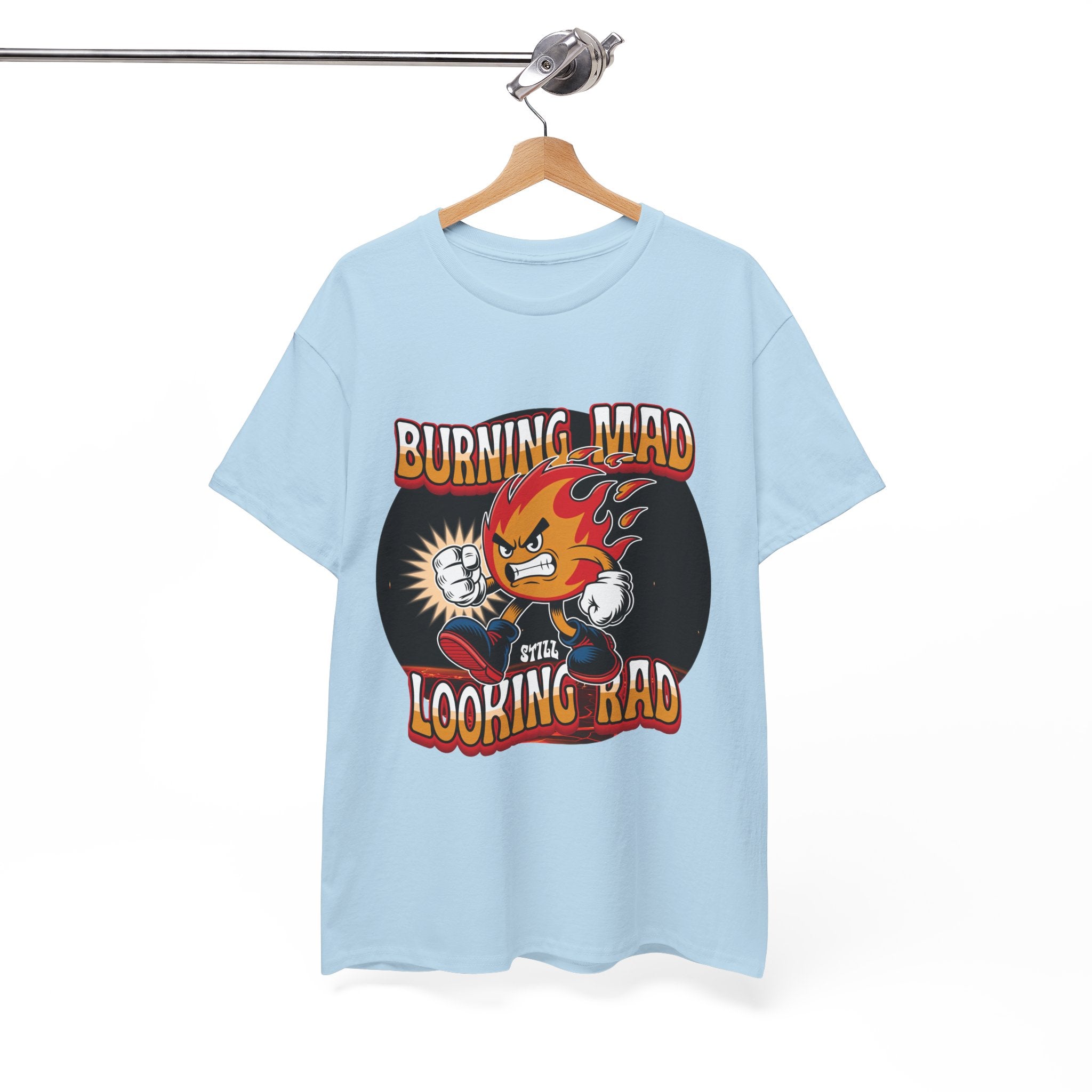Burning Mad Looking Rad Unisex Tee