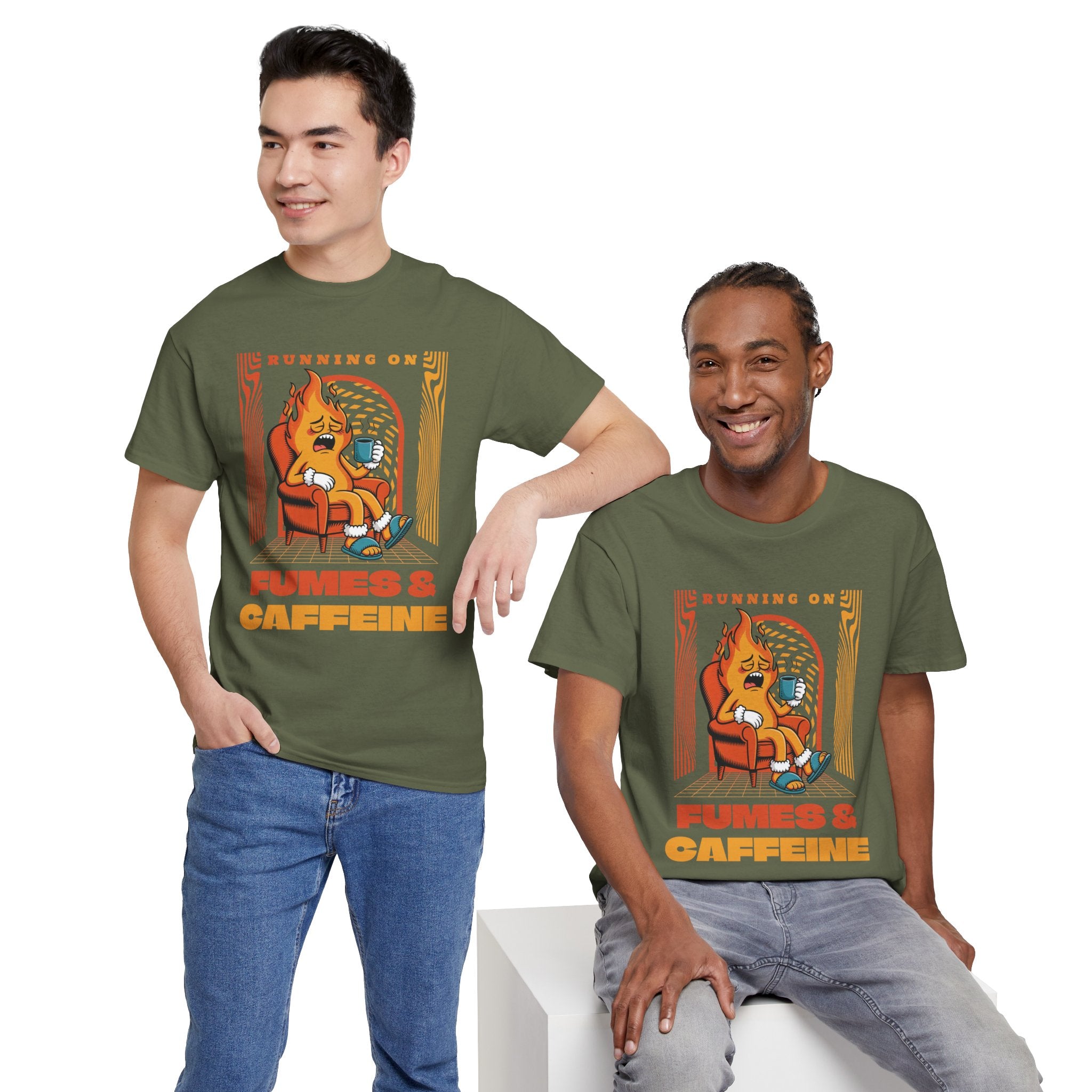 Running on Fumes and Caffeine Tee