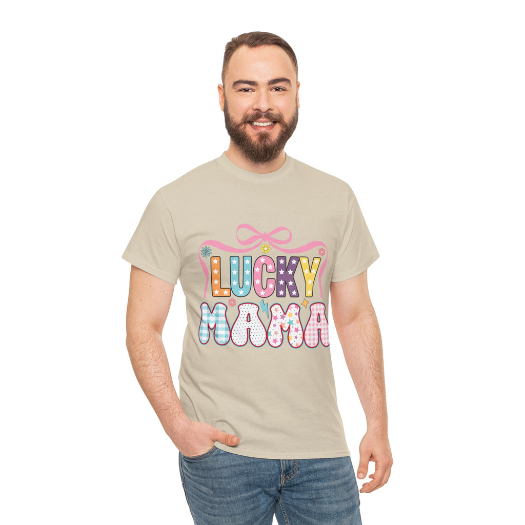 Lucky Mama Unisex Cotton Tee