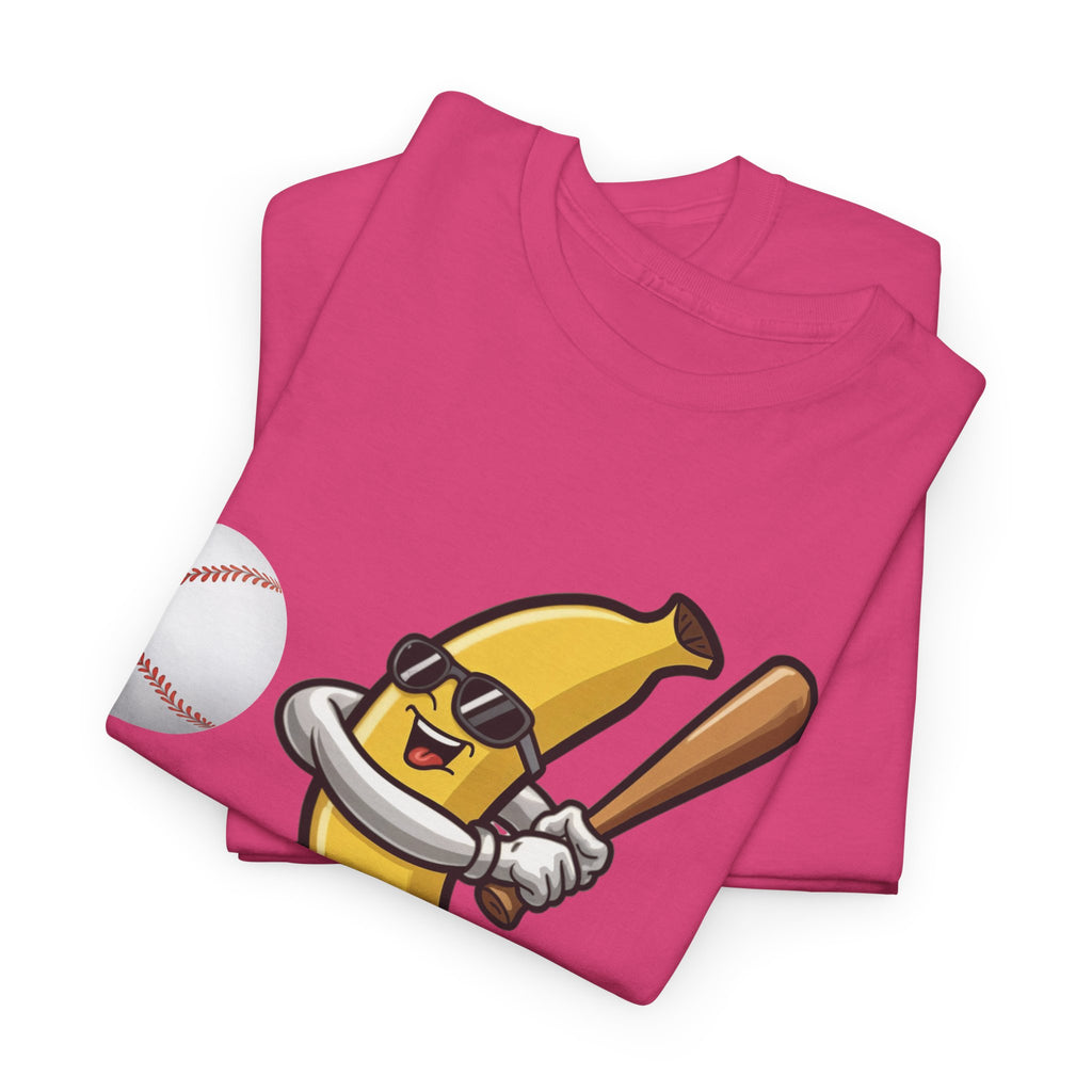 Banana Playing Baseball Tee