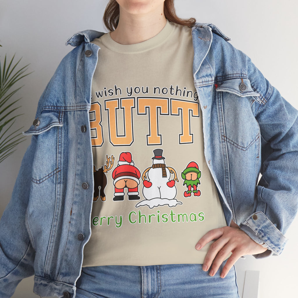 Christmas Butts Unisex Cotton Tee
