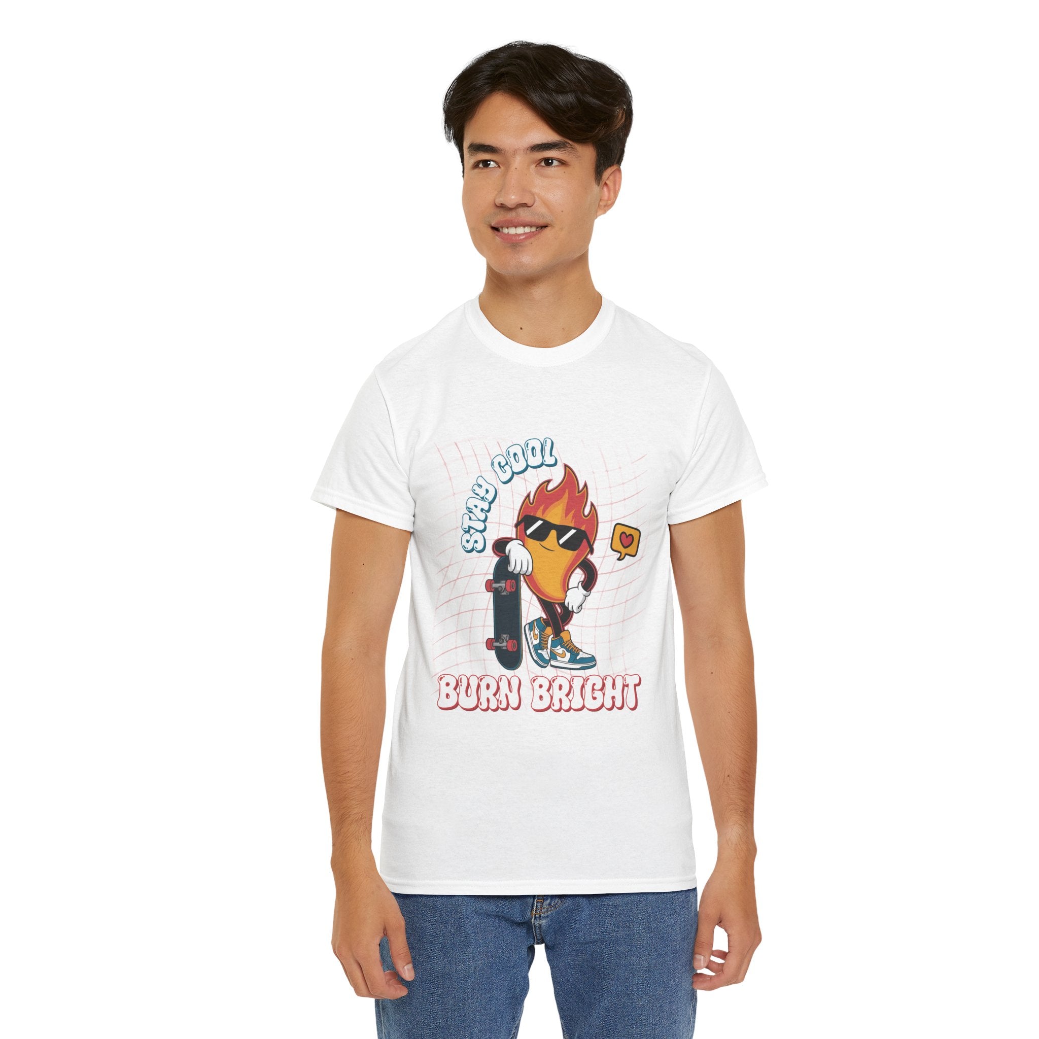 Stay Cool Burn Bright Unisex Tee