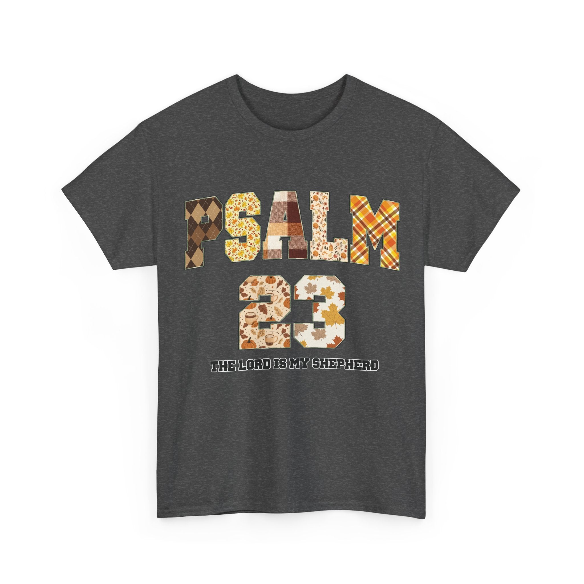 Psalm 23 Patchwork Unisex Cotton Tee