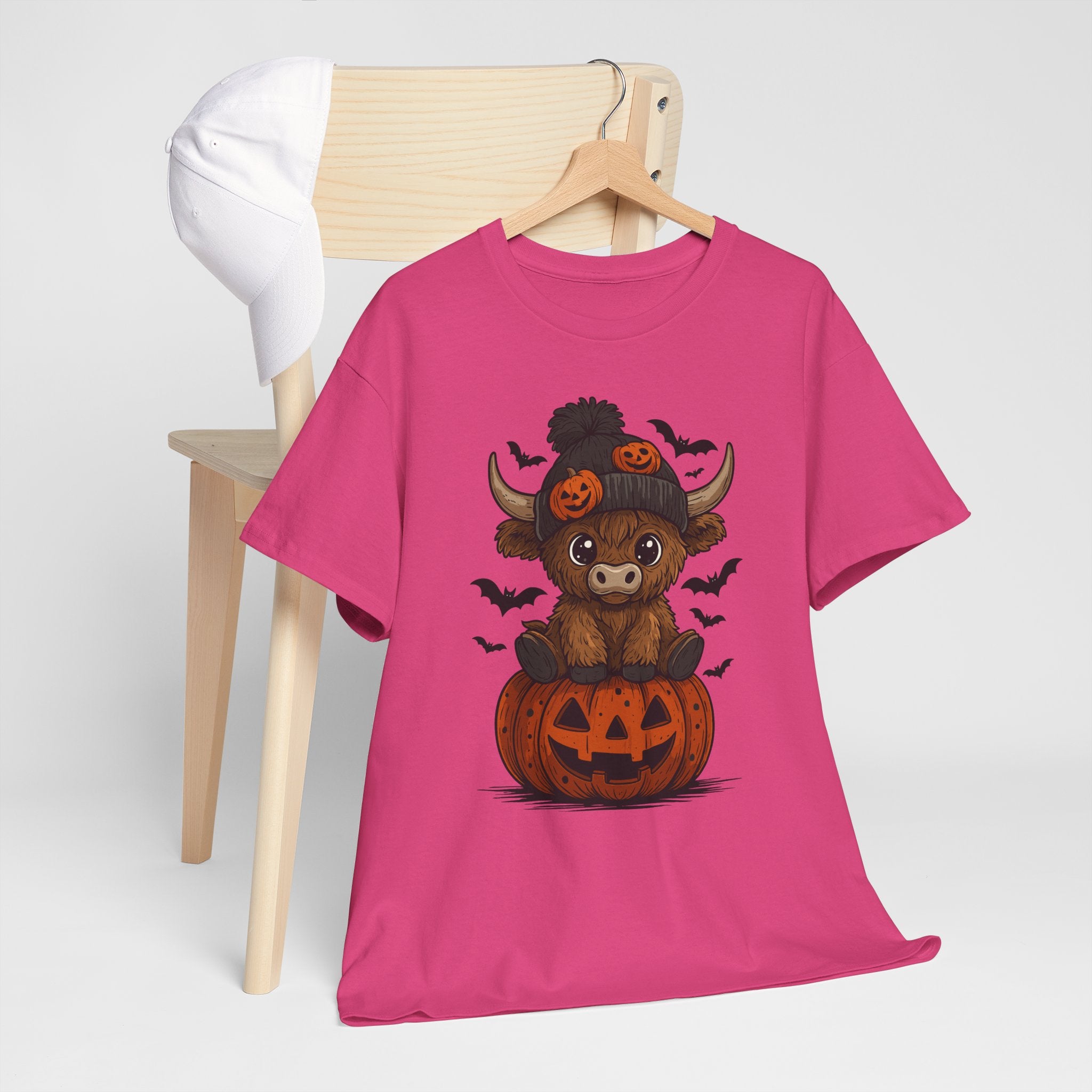 Halloween Cow Unisex Cotton Tshirt