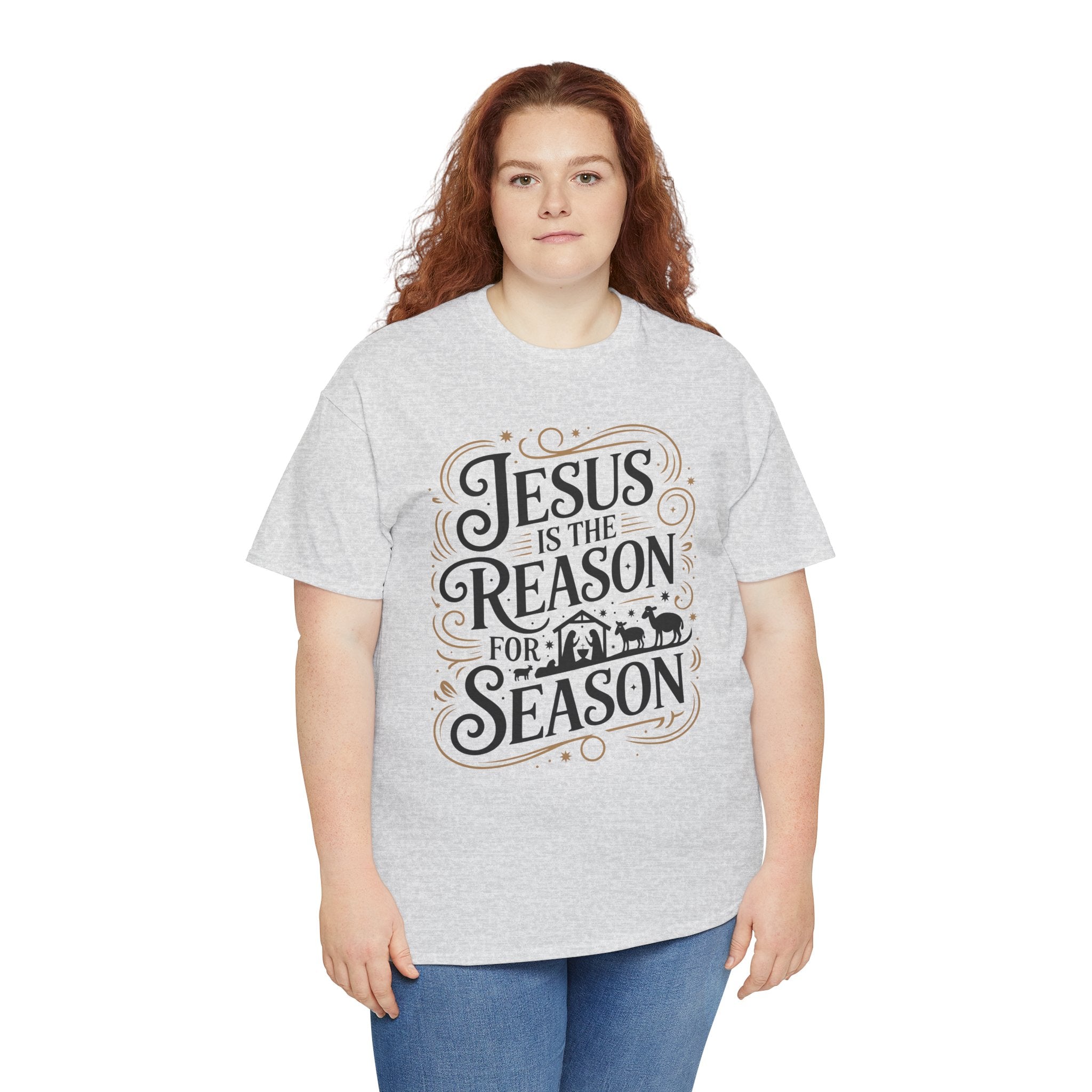 Vintage Gold Frame T-Shirt — Elegant Decorative Flourish Unisex Cotton Tee