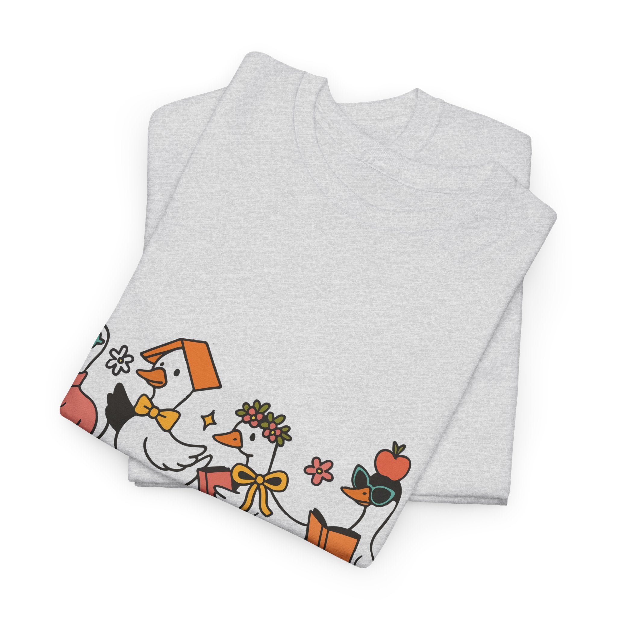 "Just A Preschool Goose" Unisex Cotton Tee