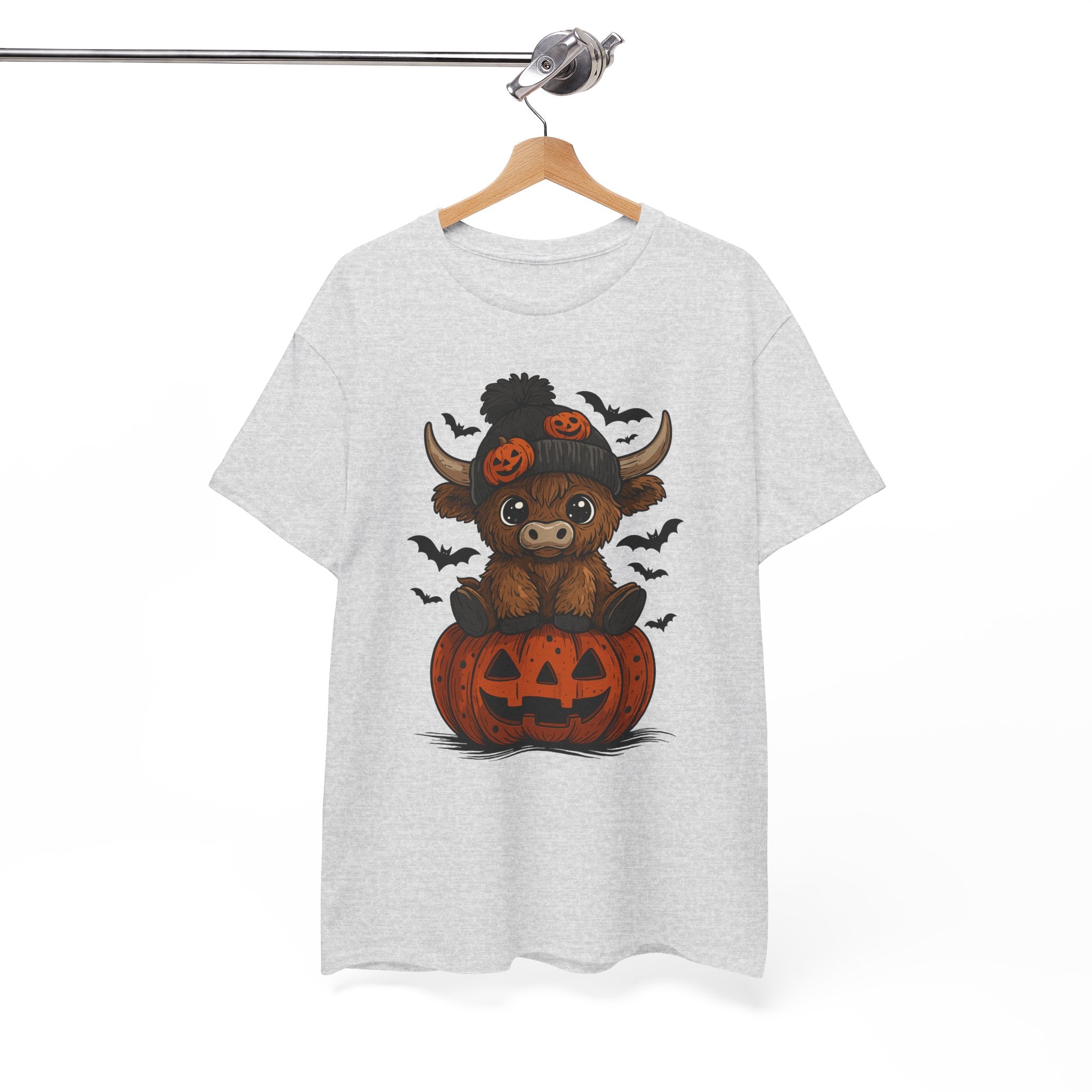 Halloween Cow Unisex Cotton Tshirt