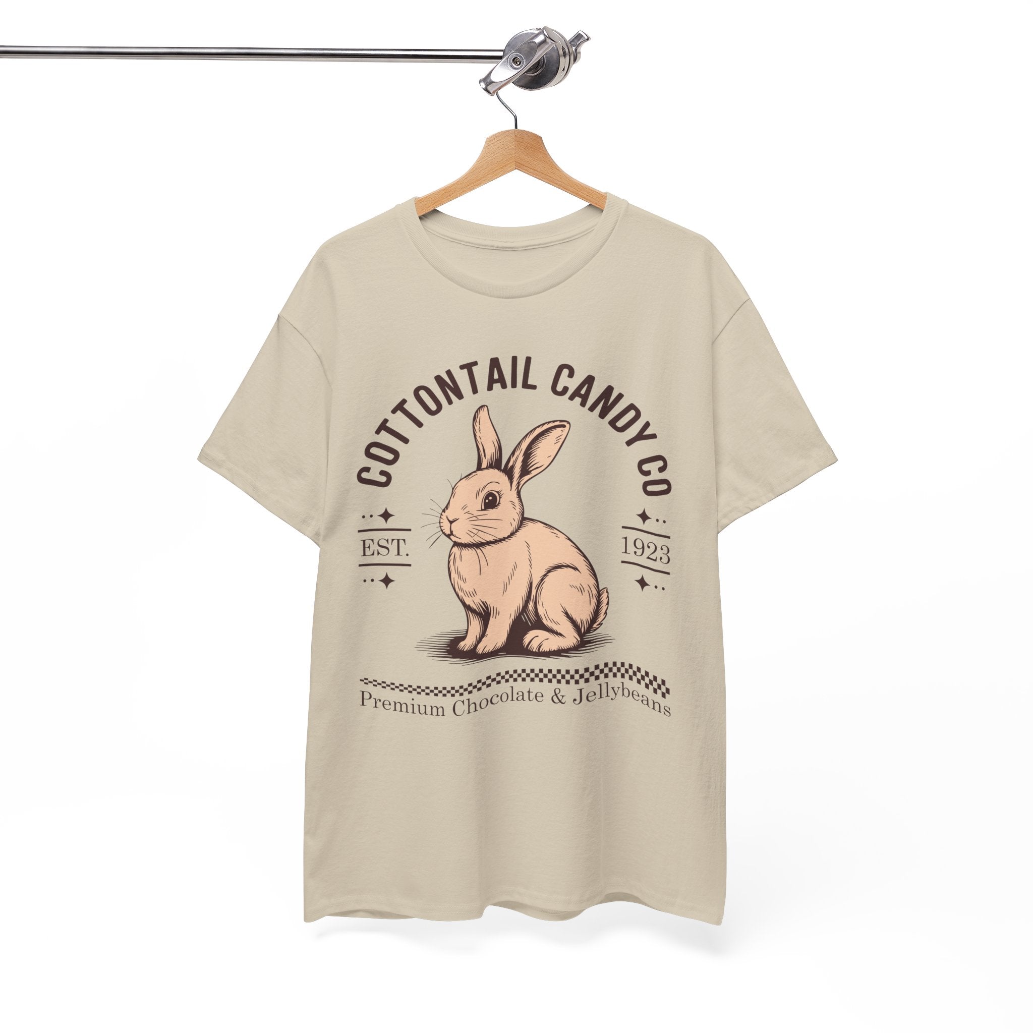 Cottontail Candy Co. Vintage Bunny Unisex Cotton Tee