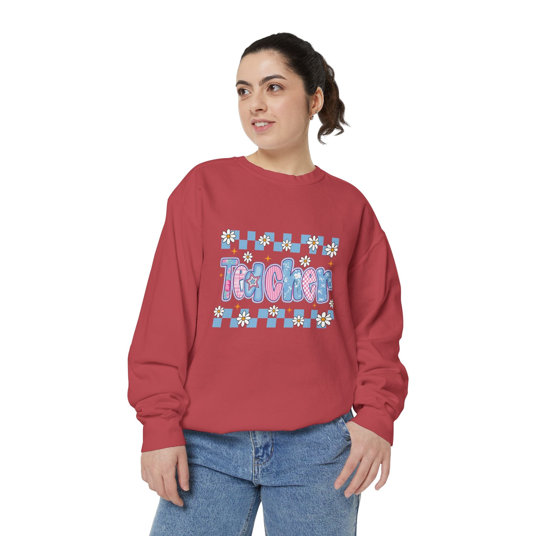 Colorful Teacher Sweatshirt- Unisex