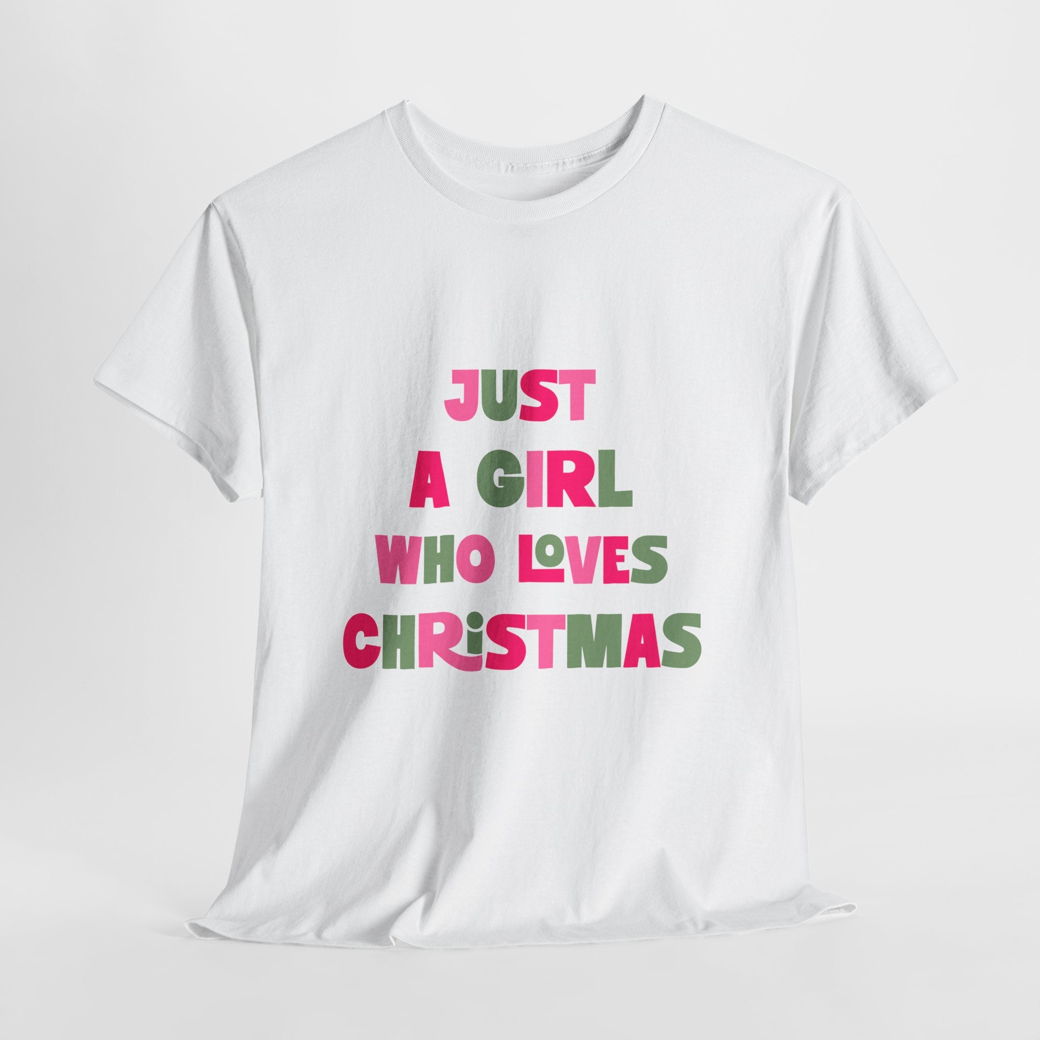 Christmas Text Unisex Cotton Tee