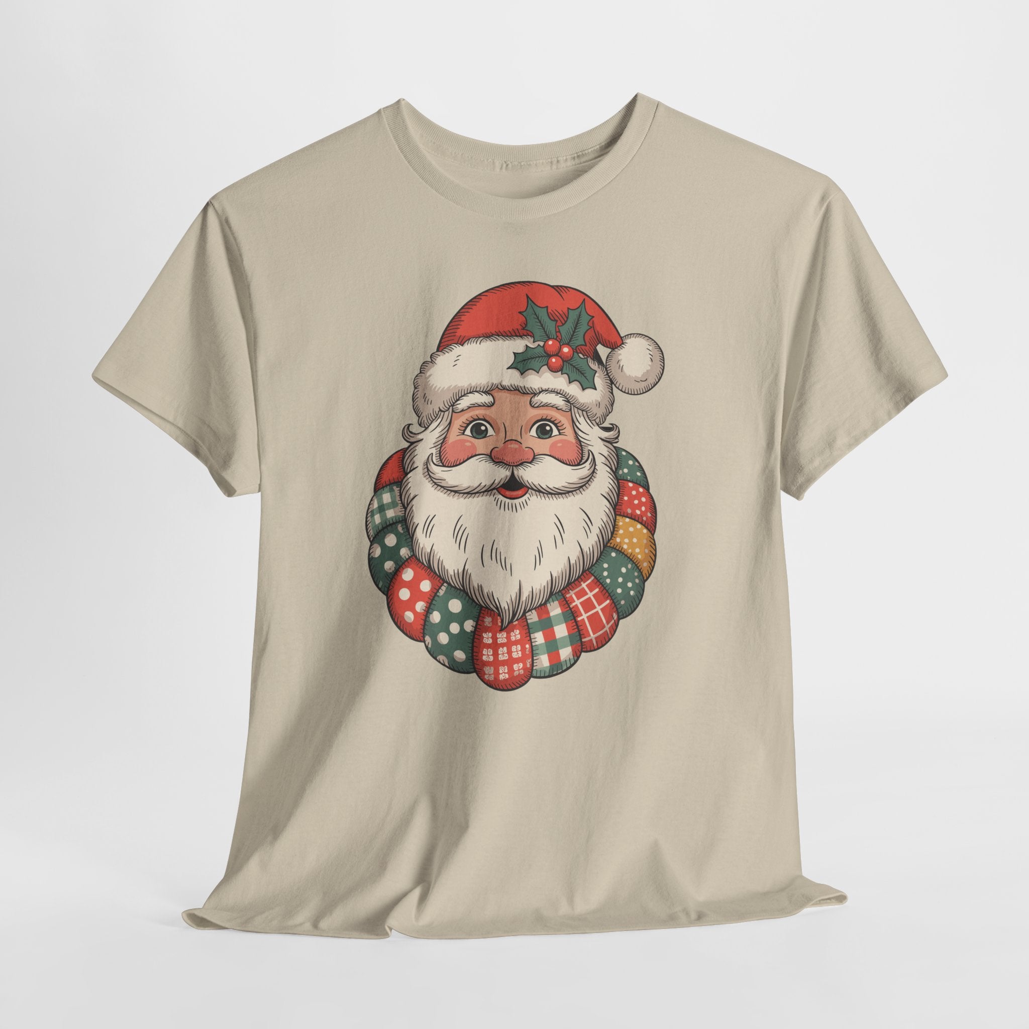 Vintage Santa Unisex Cotton Tee