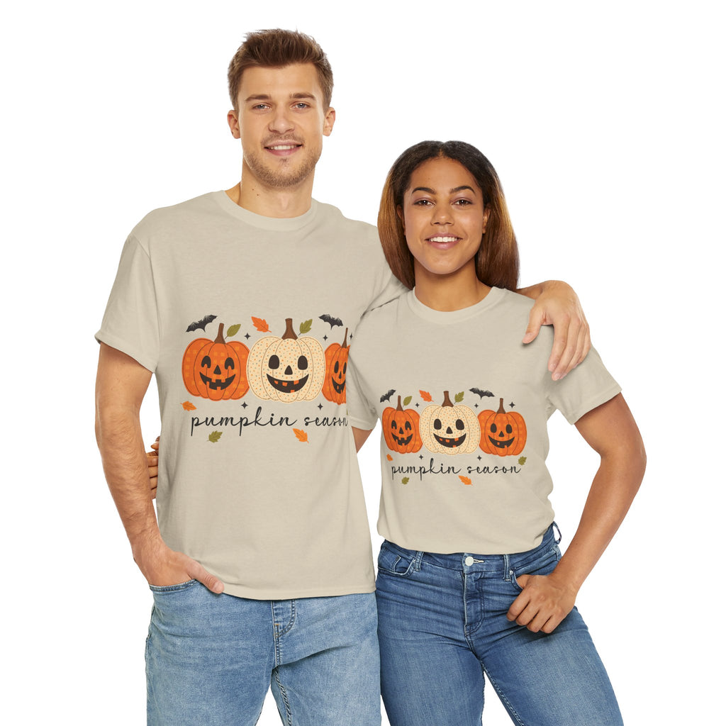 Pumpkin Season Unisex Cotton Tee
