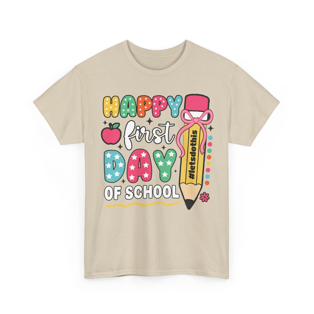 First Day of School Unisex Tee