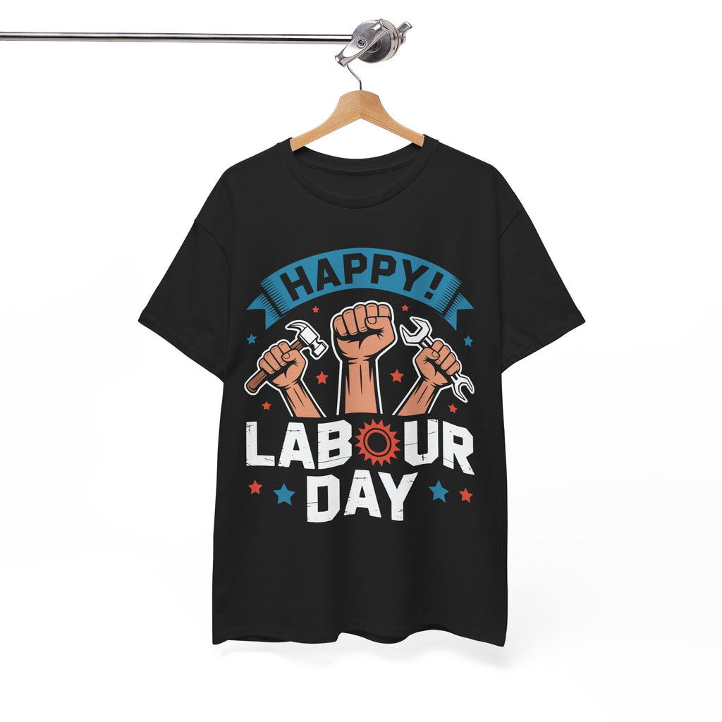 Happy US Labour Day Unisex Heavy Cotton T-Shirt