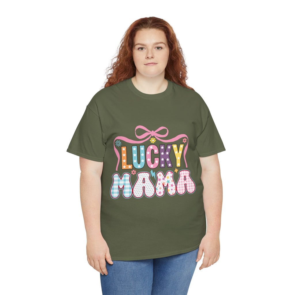 Lucky Mama Unisex Cotton Tee