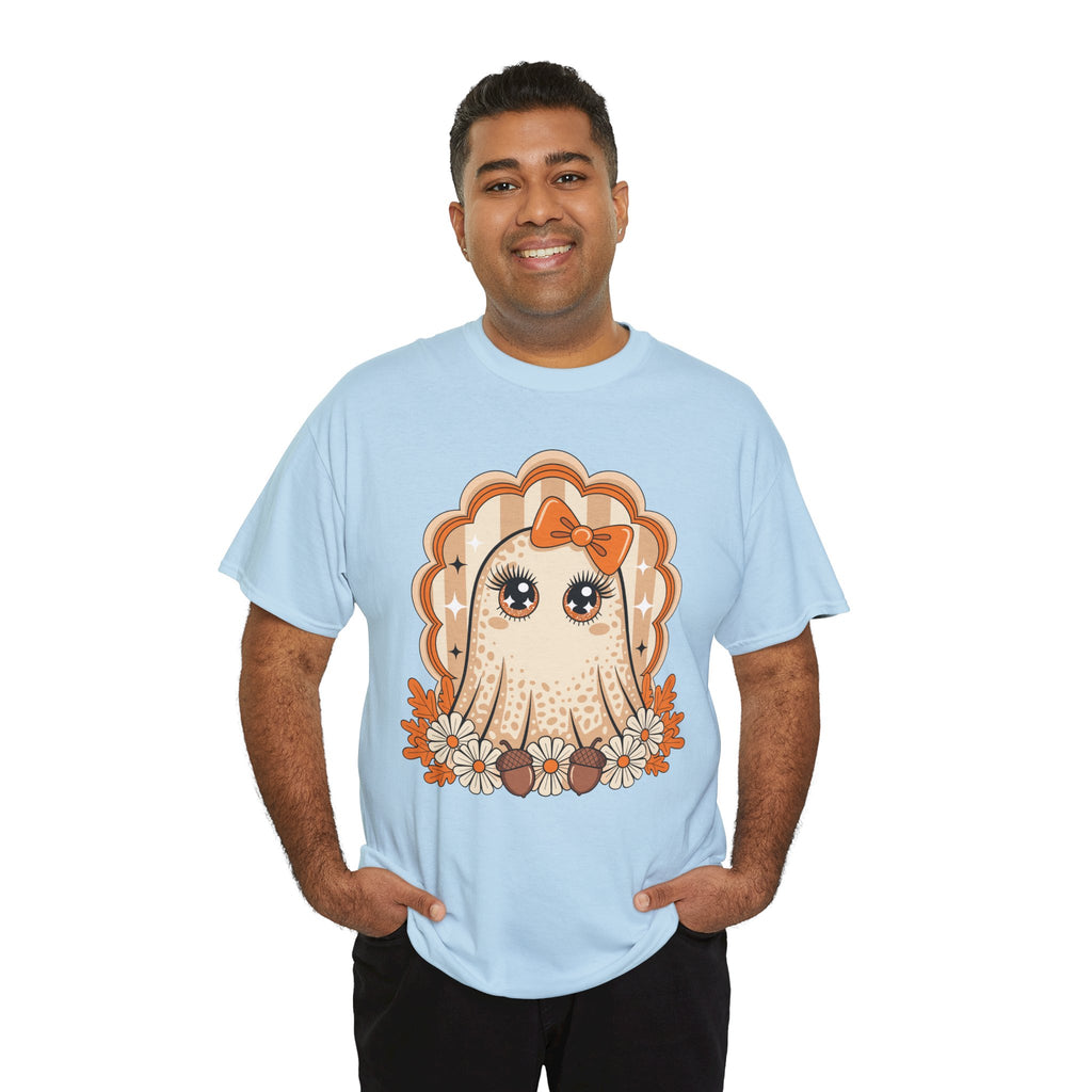 Ghost and Daisies Unisex Cotten Tee