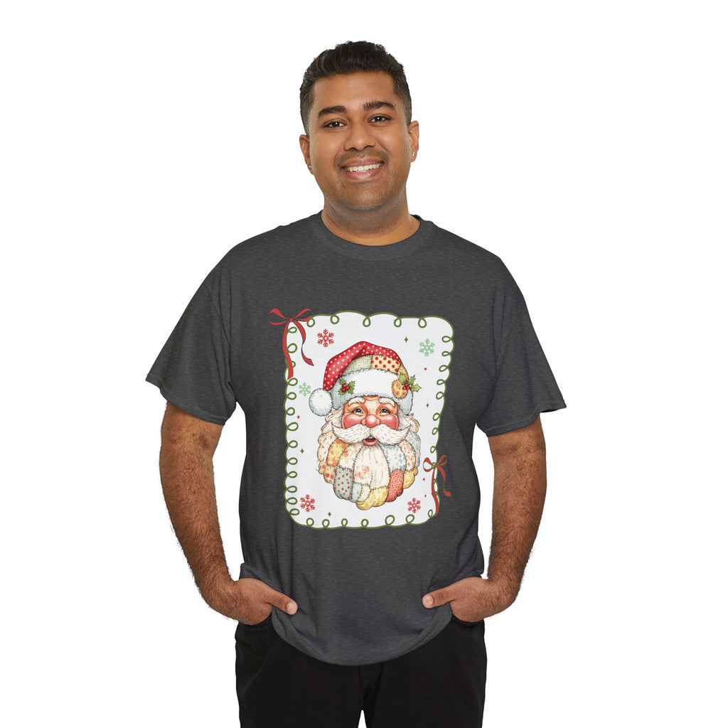 Santa Vintage Unisex Cotton Tee