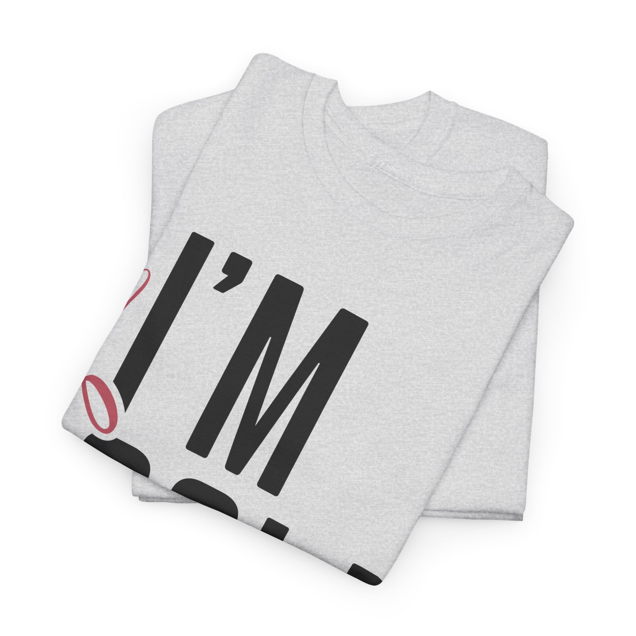 Pink Script Minimalist Unisex Cotton Tee