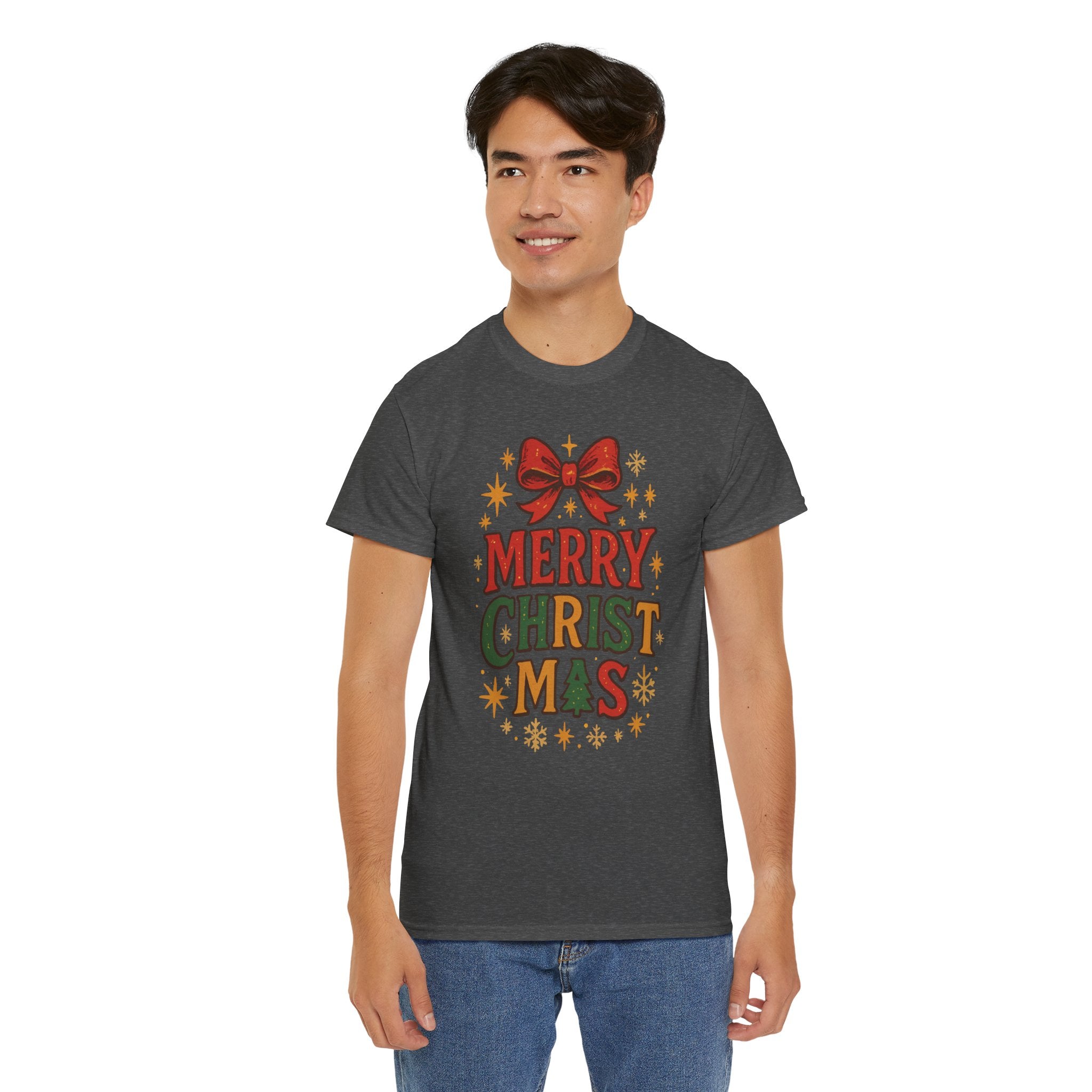 Merry Christmas Unisex Cotton Tee