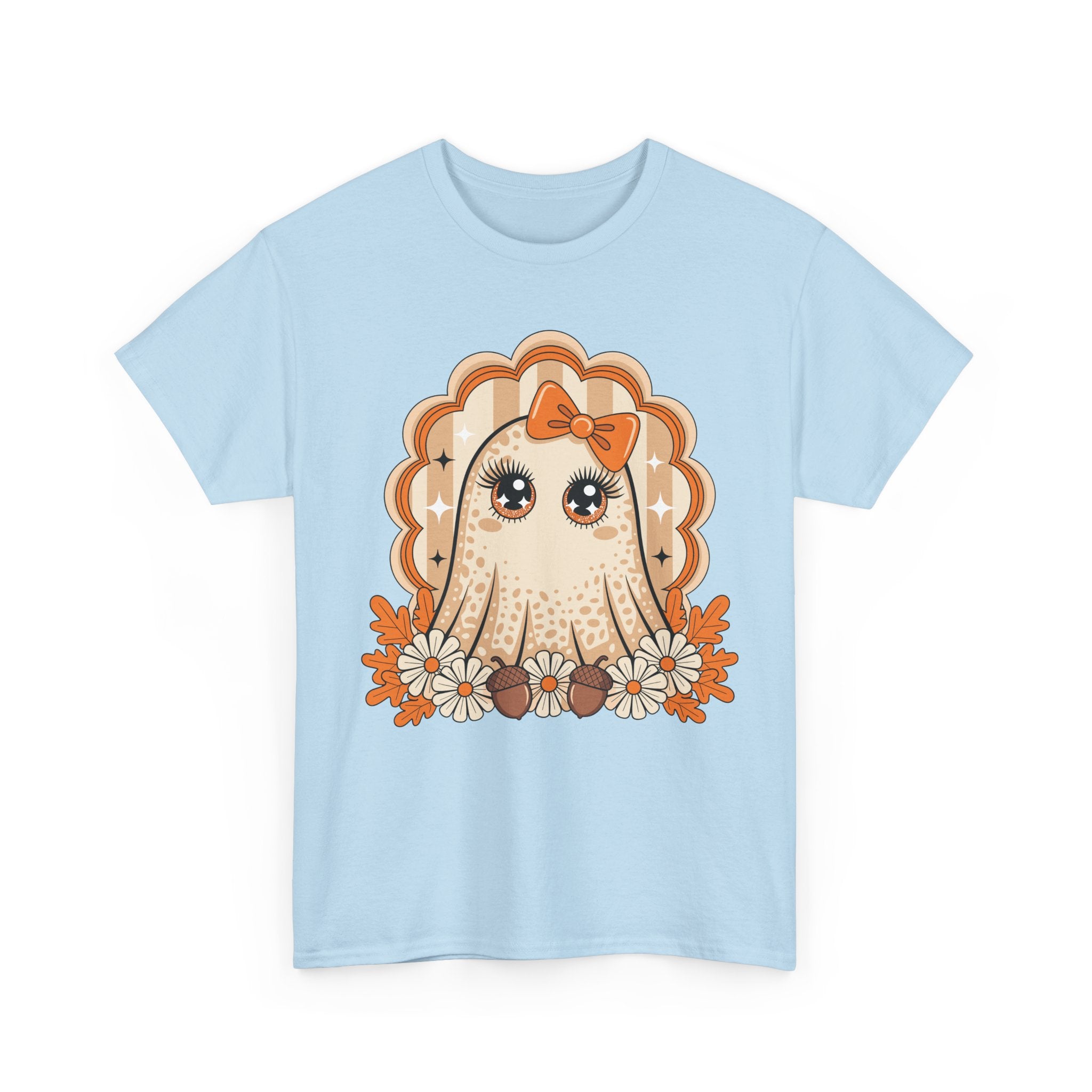 Ghost and Daisies Unisex Cotten Tee