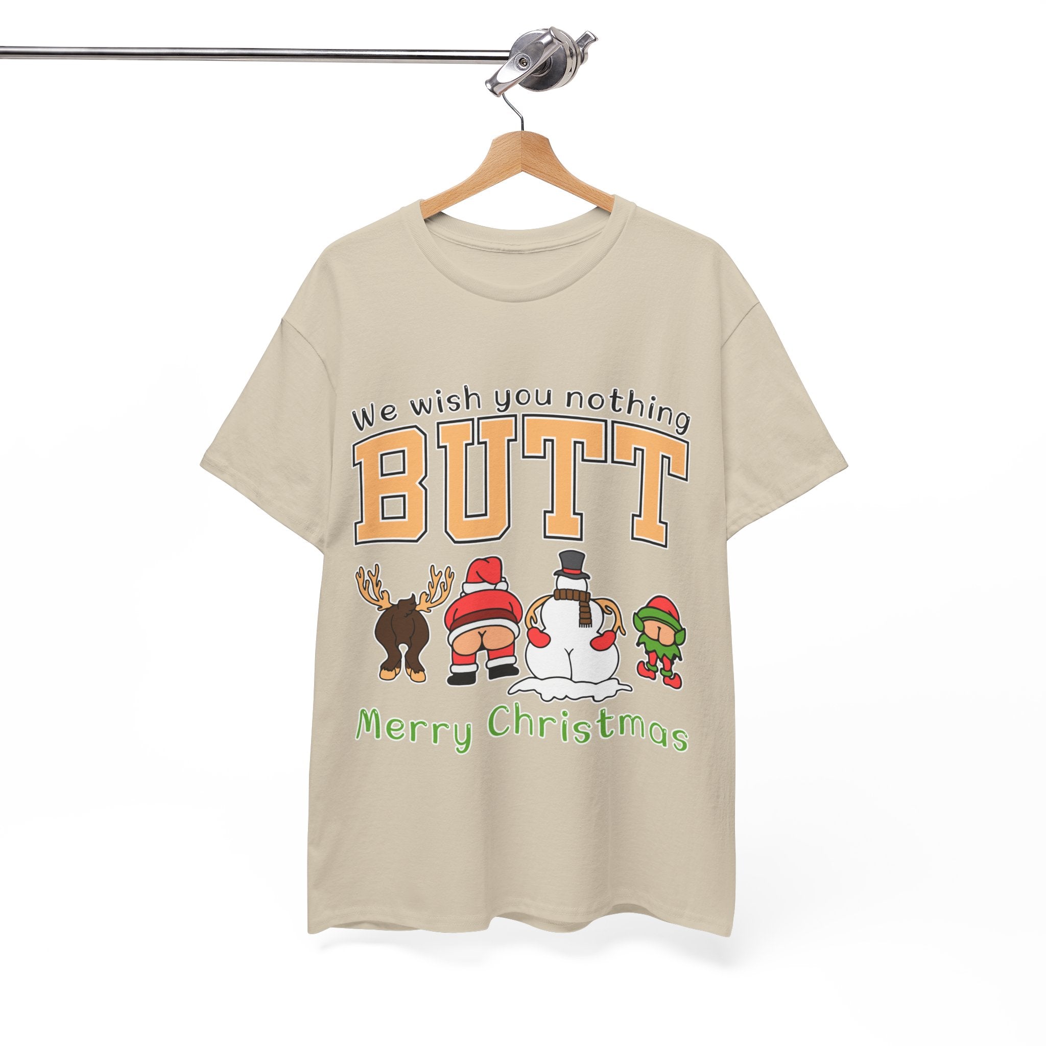Christmas Butts Unisex Cotton Tee