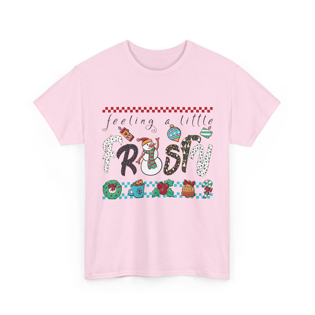 Christmas Frosty Unisex Cotton Tee