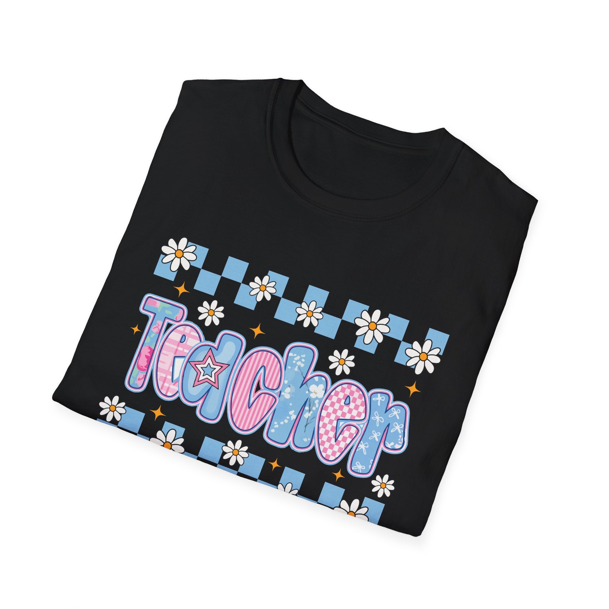 Teacher Vibes Unisex Softstyle T-Shirt