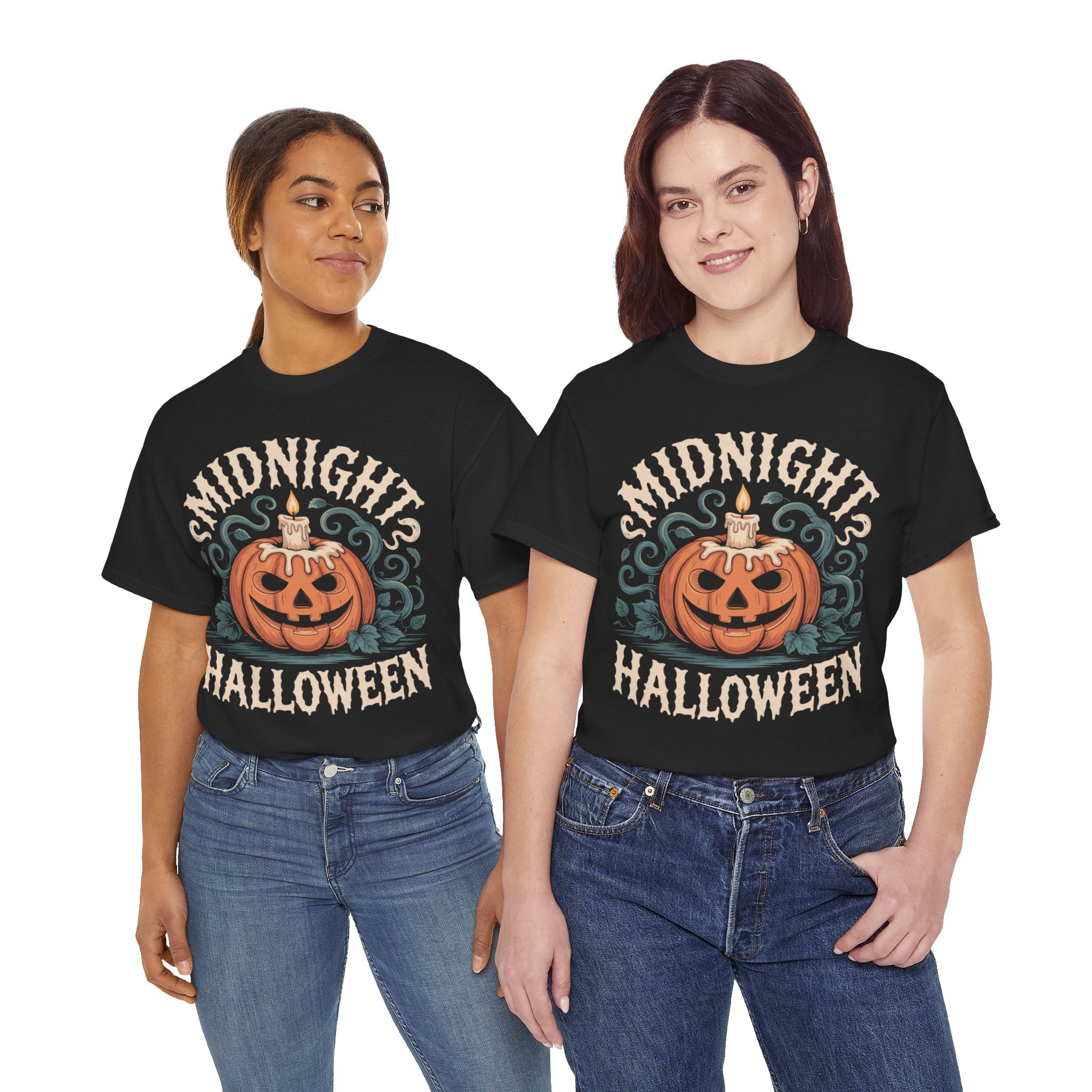 Midnight Halloween Pumpkin Tee