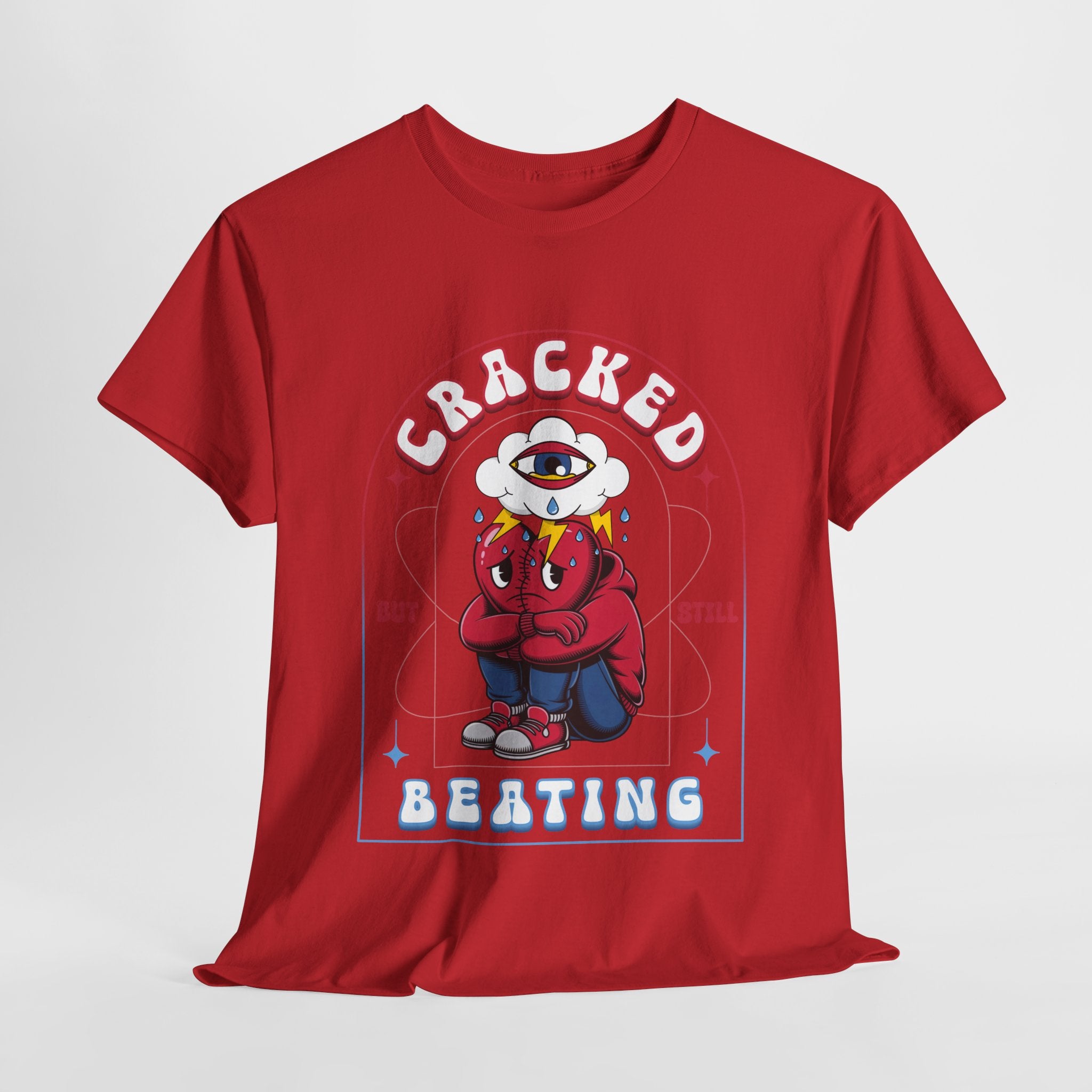Cracked but still beating Tee
