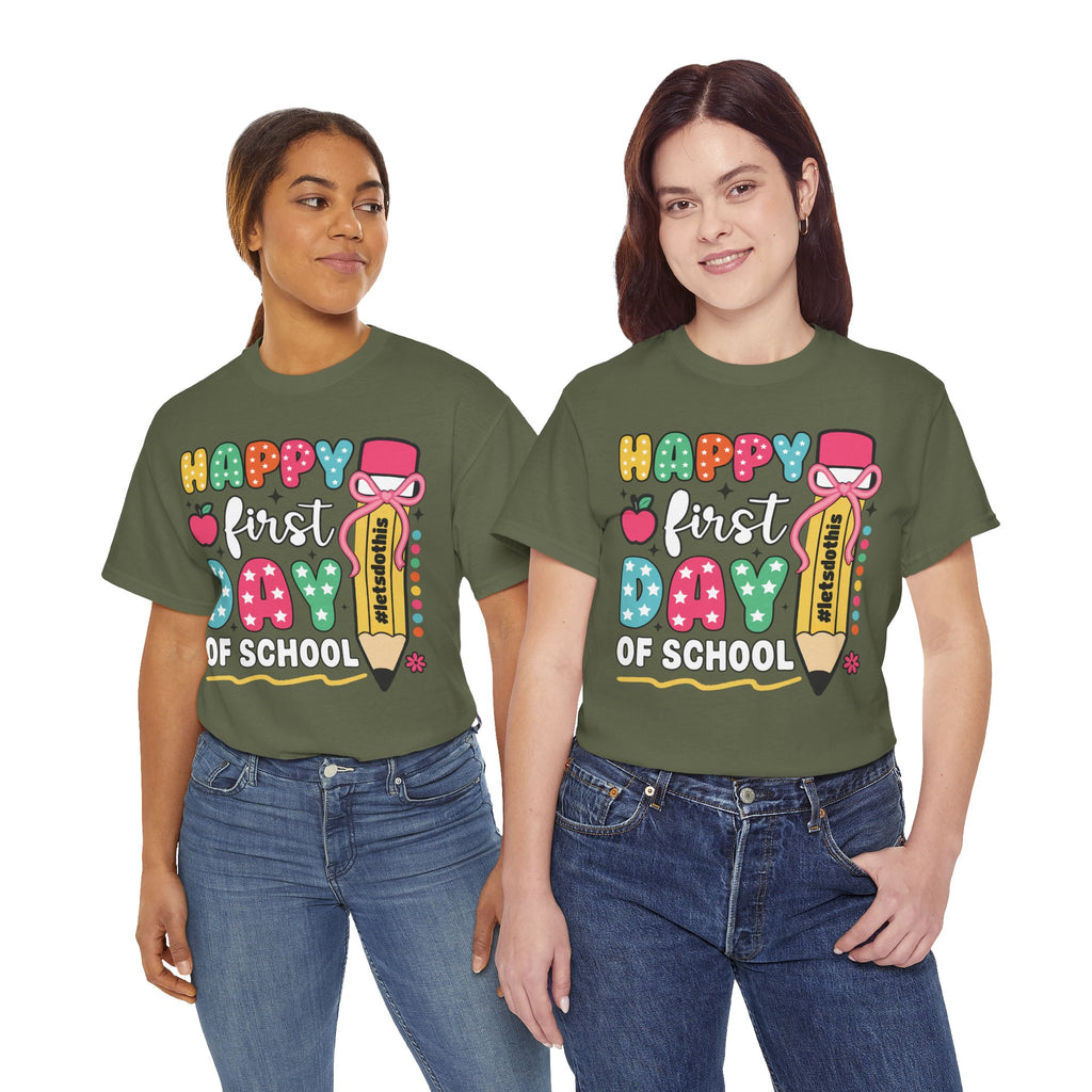 First Day of School Unisex Tee