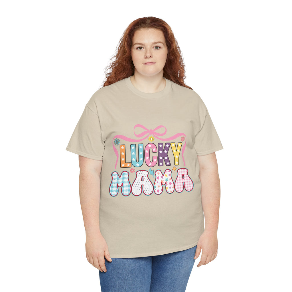 Lucky Mama Unisex Cotton Tee