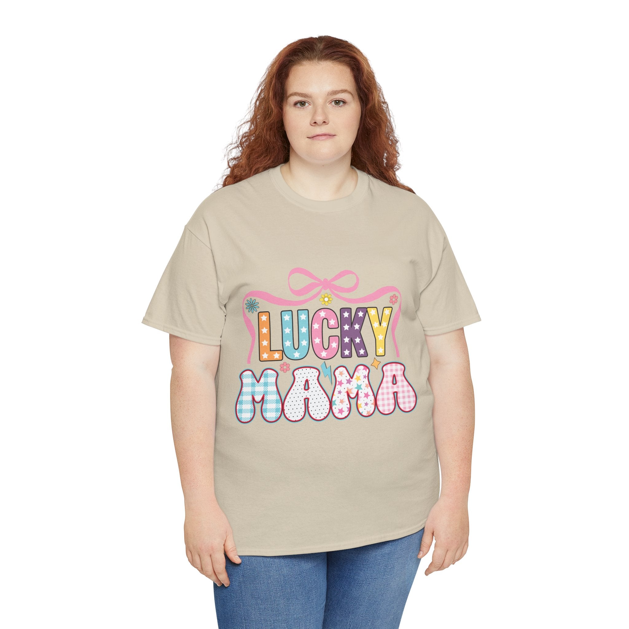 Lucky Mama Unisex Cotton Tee