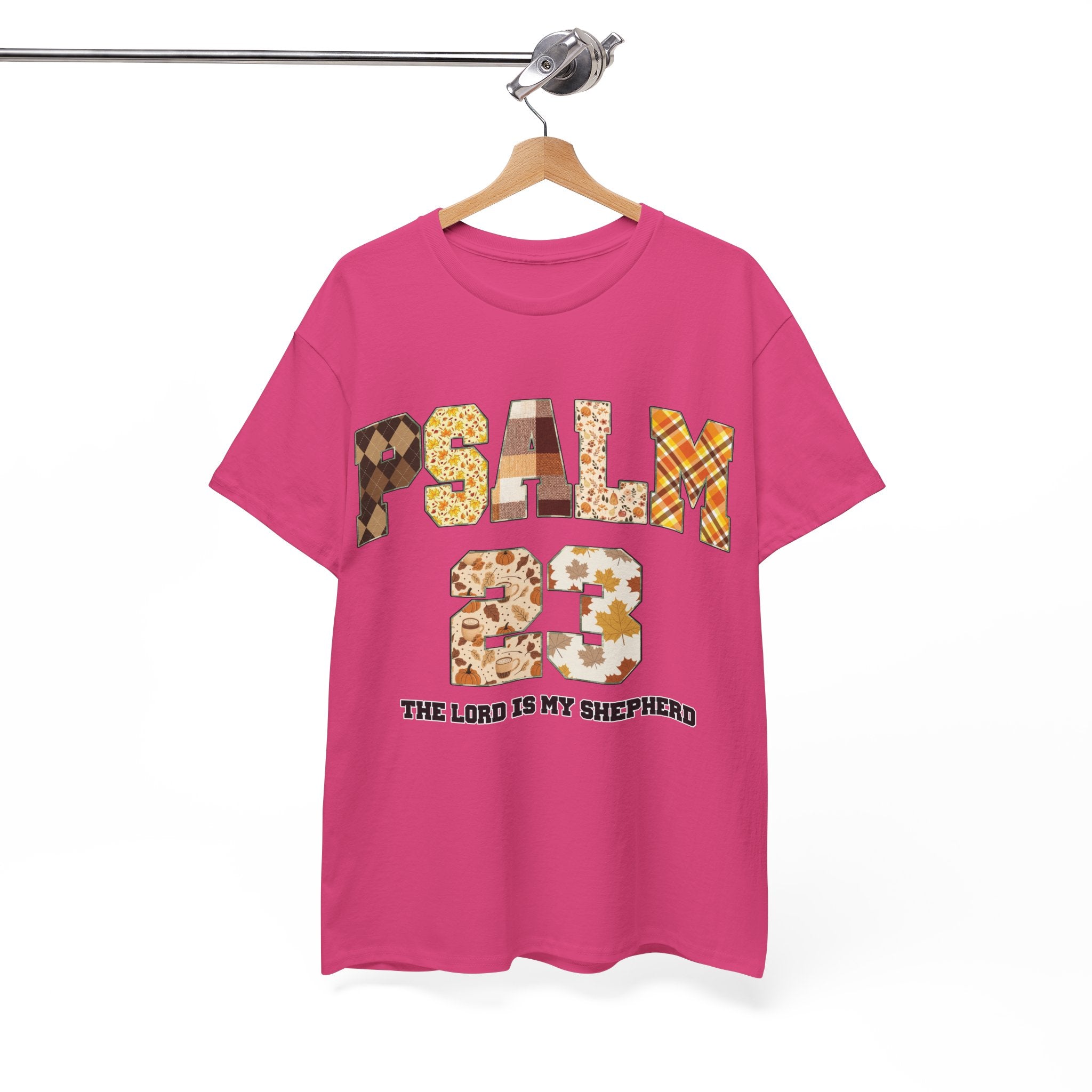 Psalm 23 Patchwork Unisex Cotton Tee