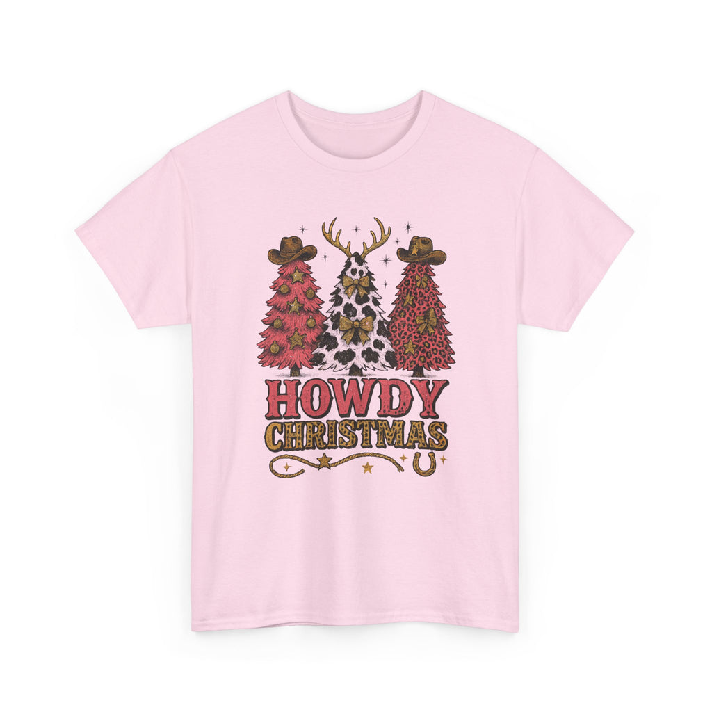 Western Christmas Unisex Cotton Tee