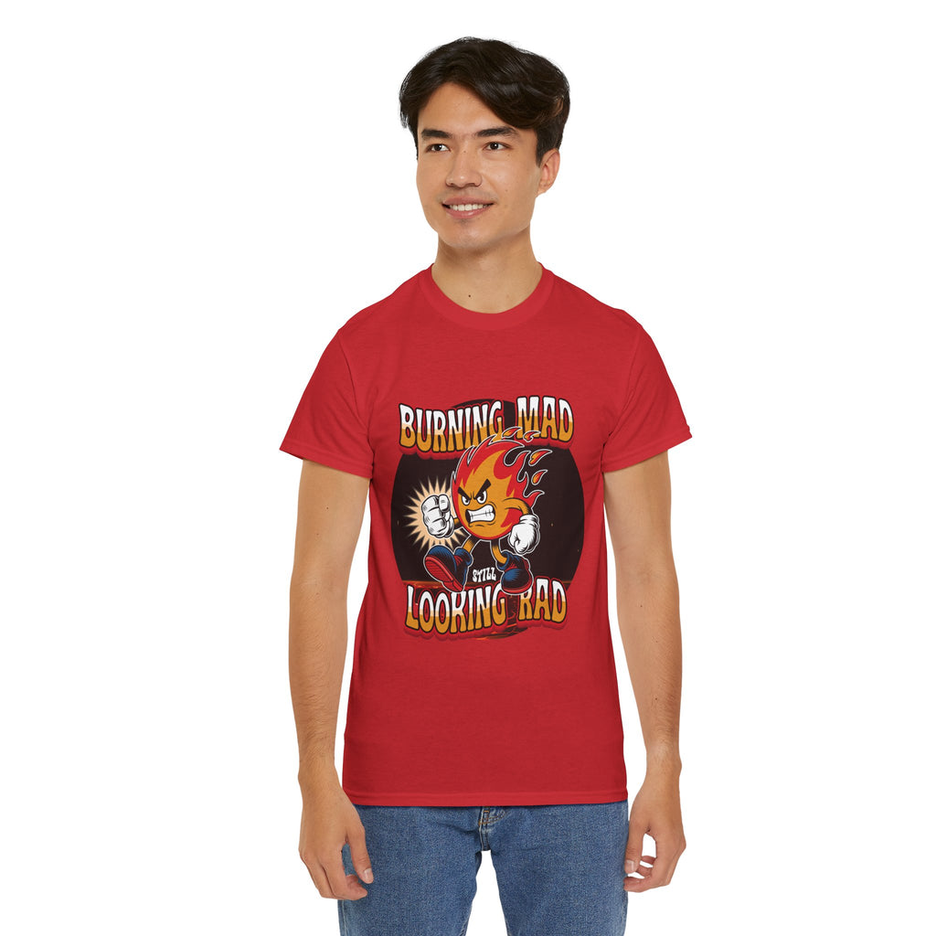 Burning Mad Looking Rad Unisex Tee