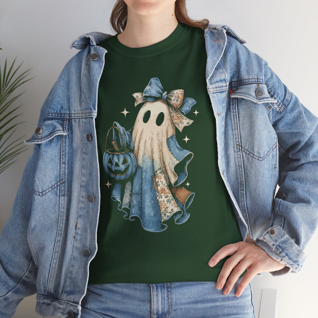 Ghost Halloween Unisex Cotton Tee
