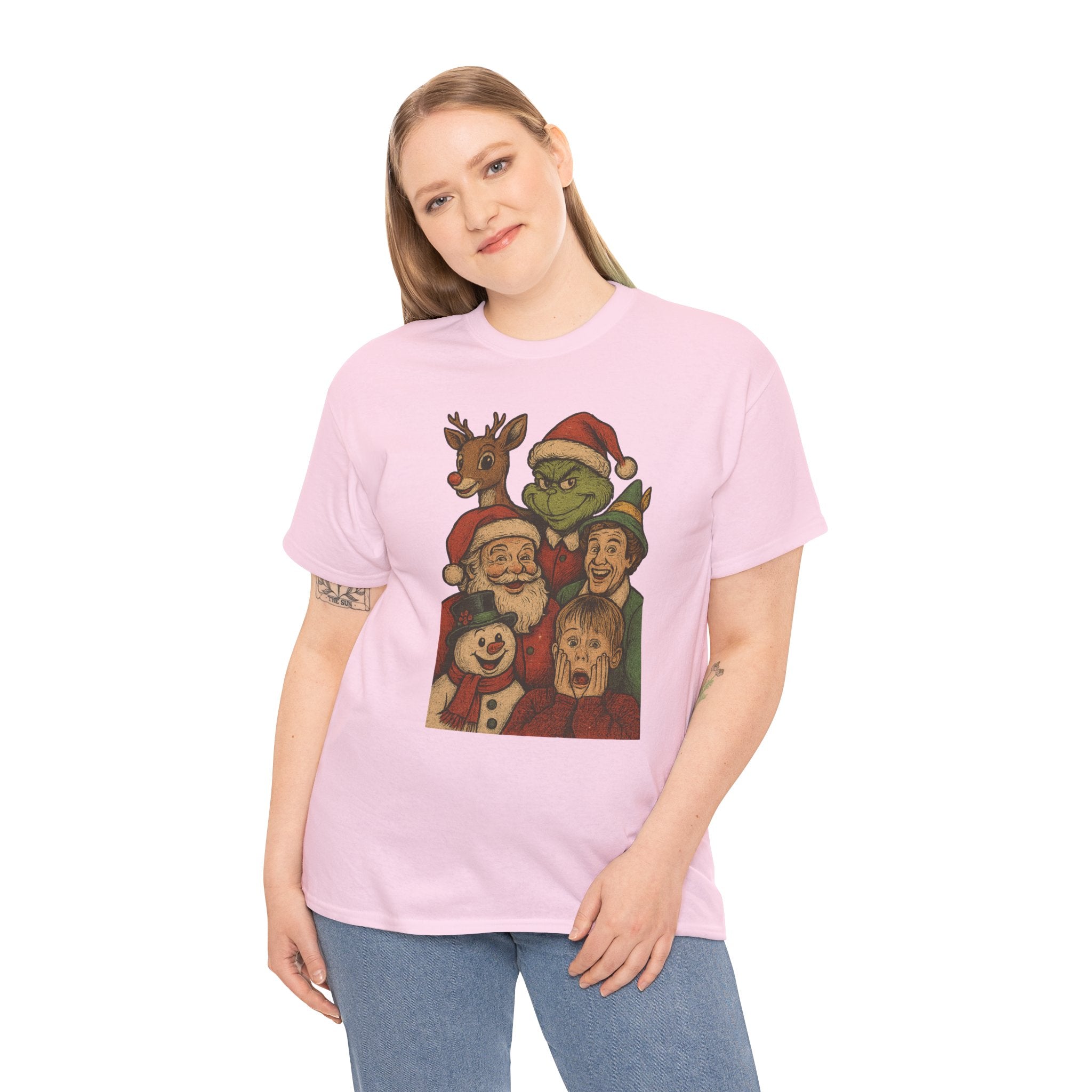 Christmas Icon Vintage Unisex Cotton Tee
