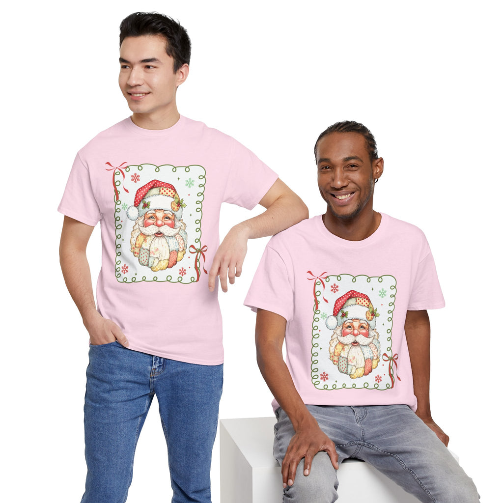 Santa Vintage Unisex Cotton Tee