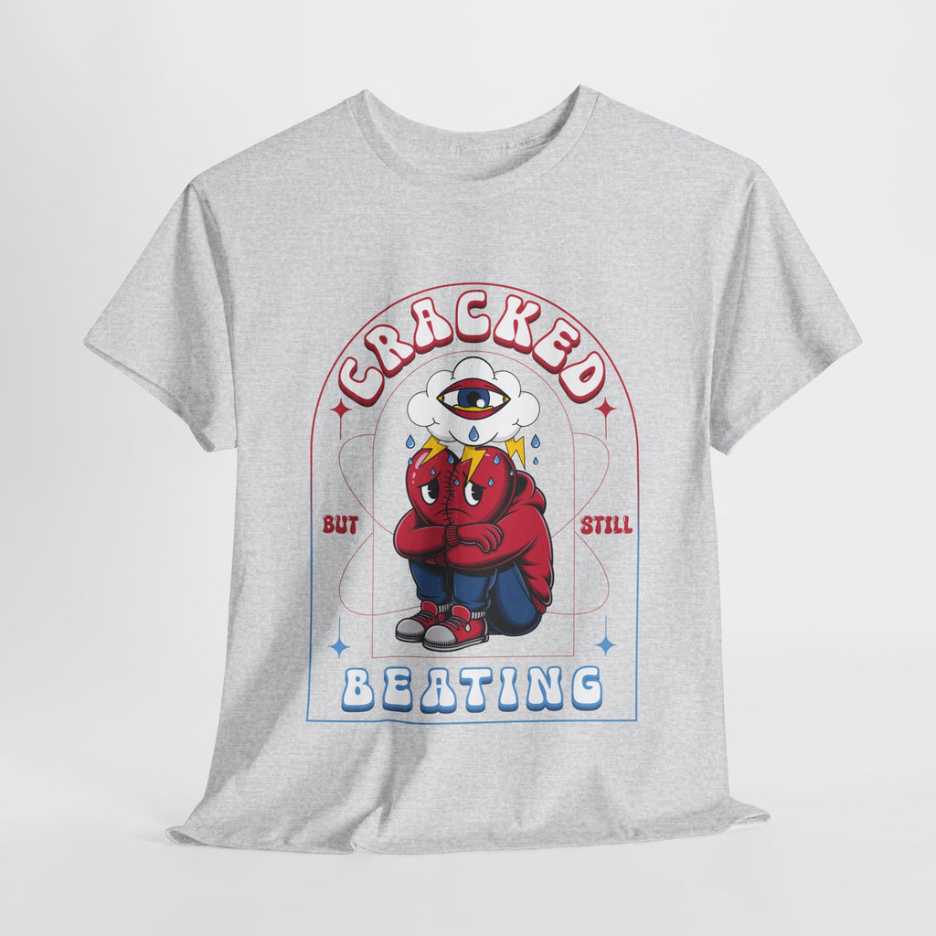 Cracked but still beating Tee