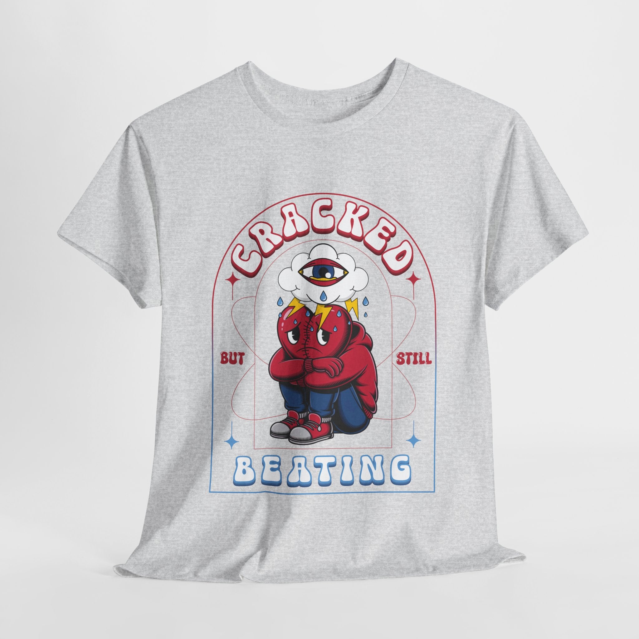 Cracked but still beating Tee