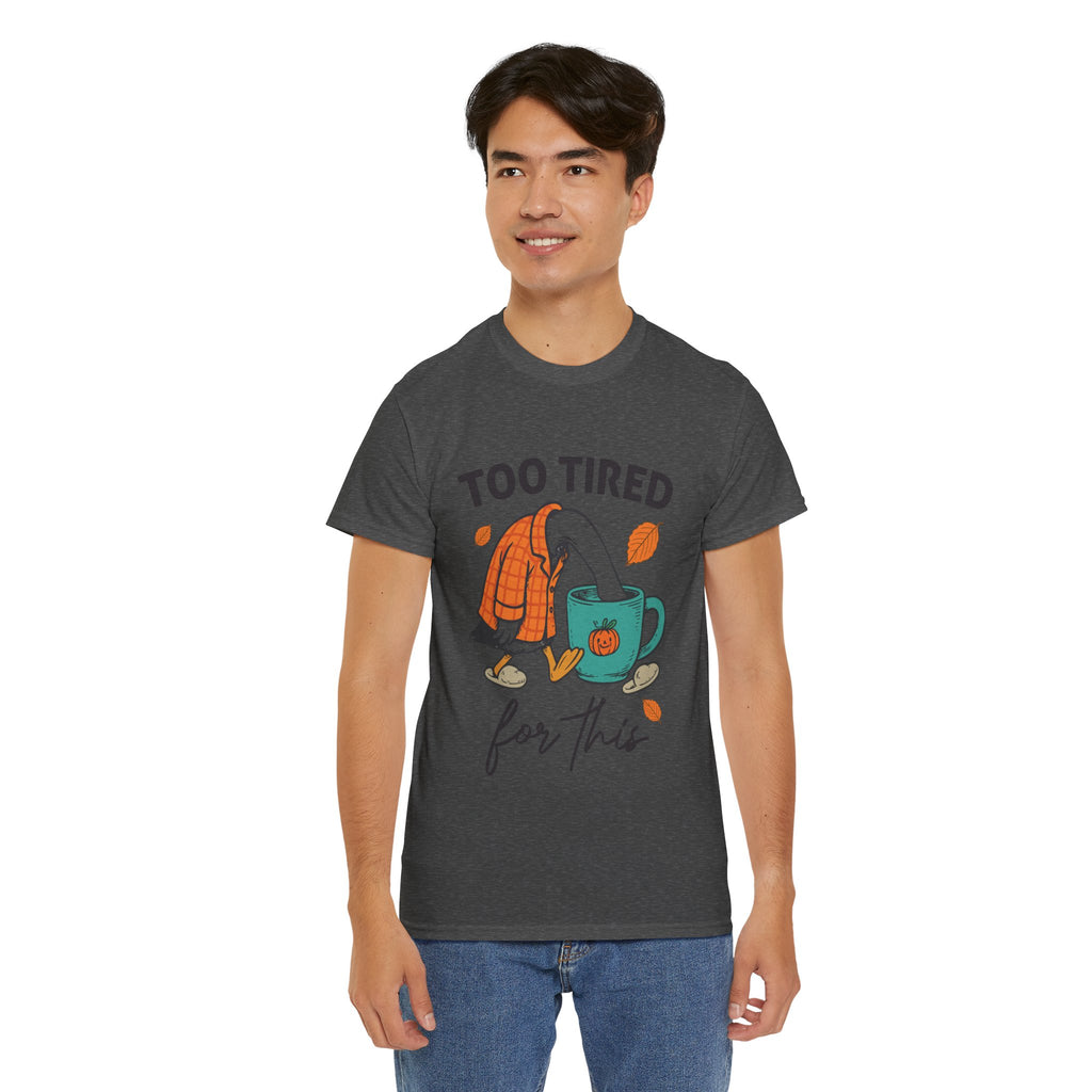 Sleepy Crow Unisex Cotton Tee