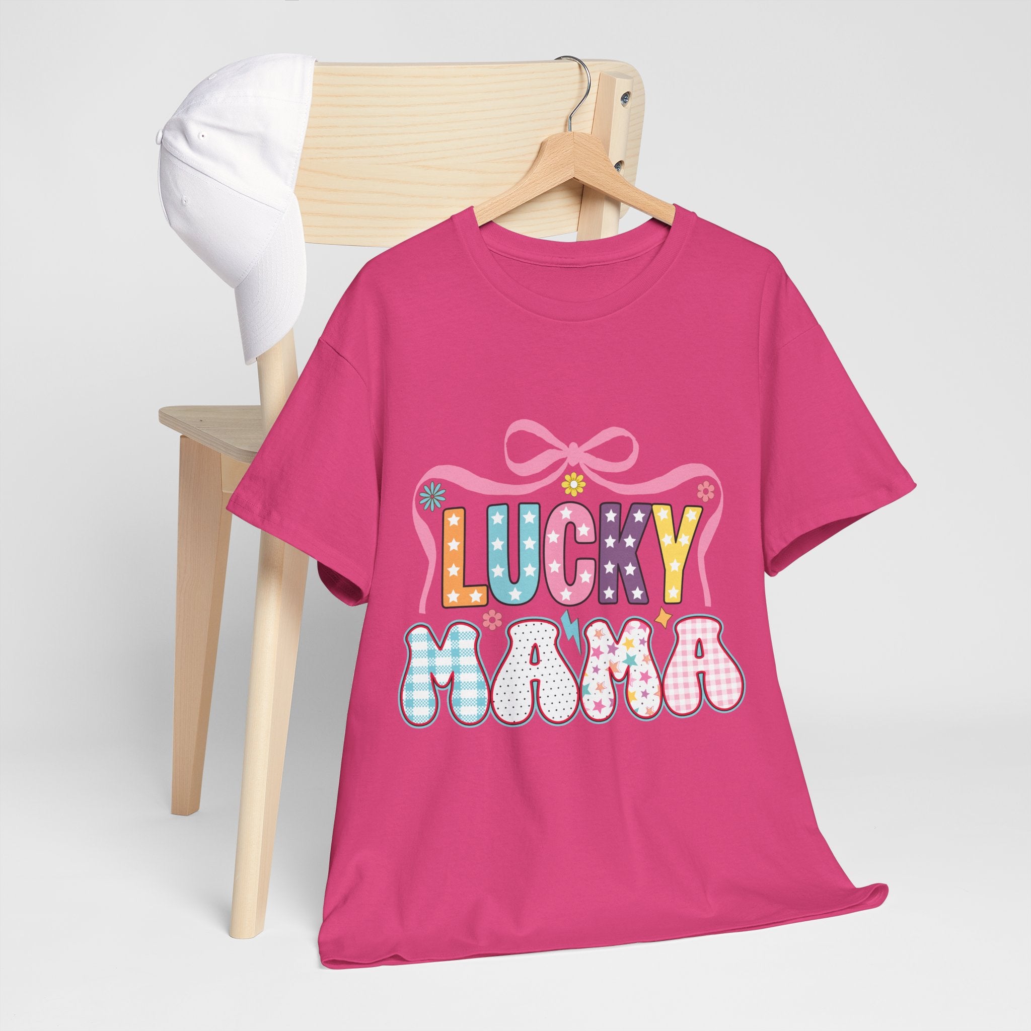 Lucky Mama Unisex Cotton Tee